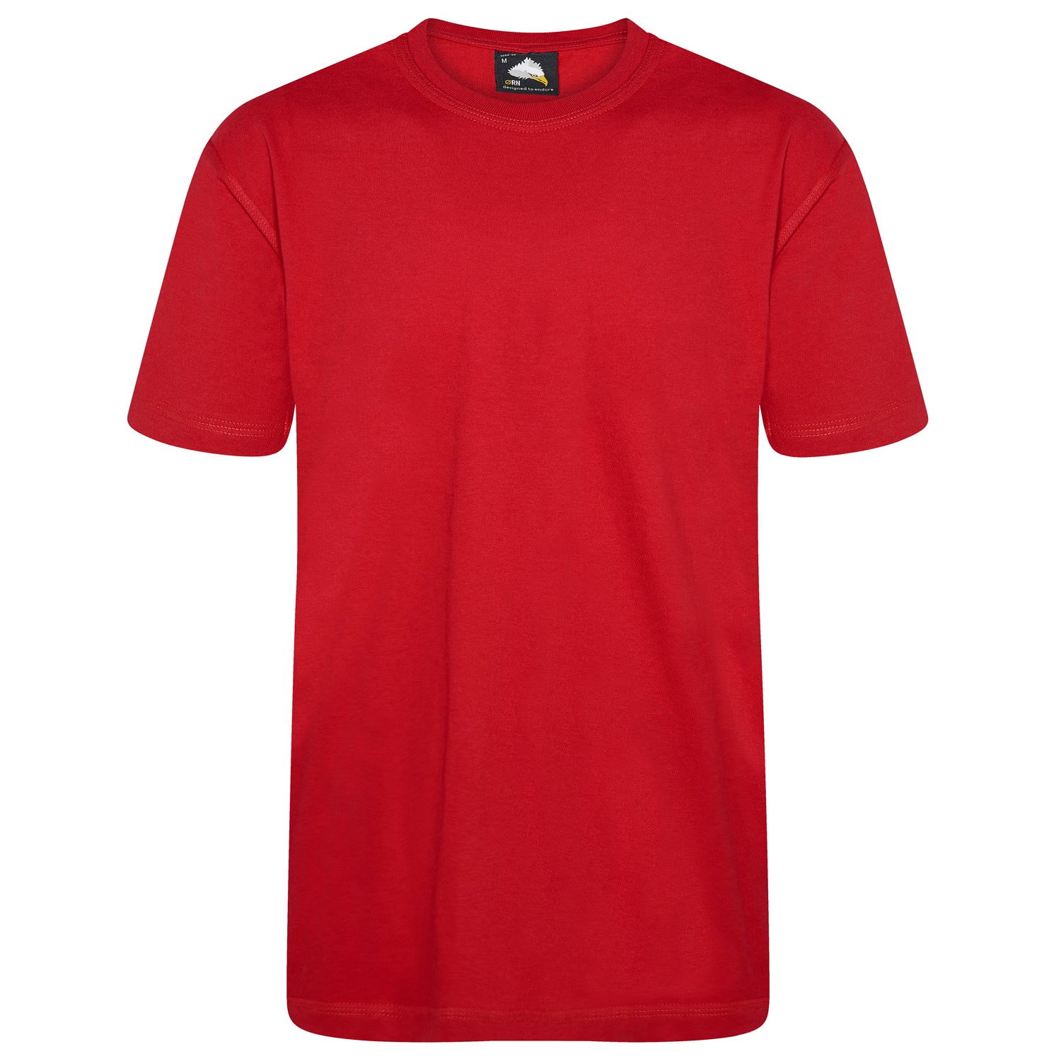 Orn Plover T-Shirt - Red - 1000 - Red - Customisable T-Shirts & Poloshirts