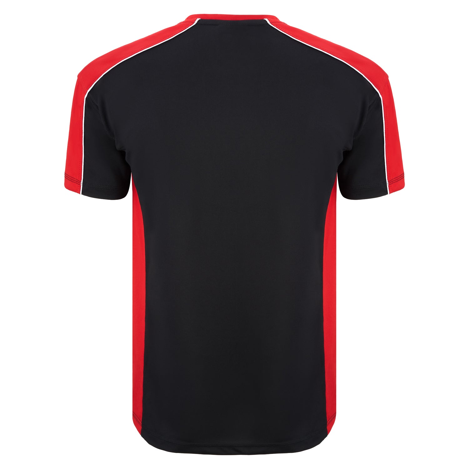 Orn Avocet Wicking T-Shirt - Black - Red - 1008 - - Customisable T-Shirts & Poloshirts