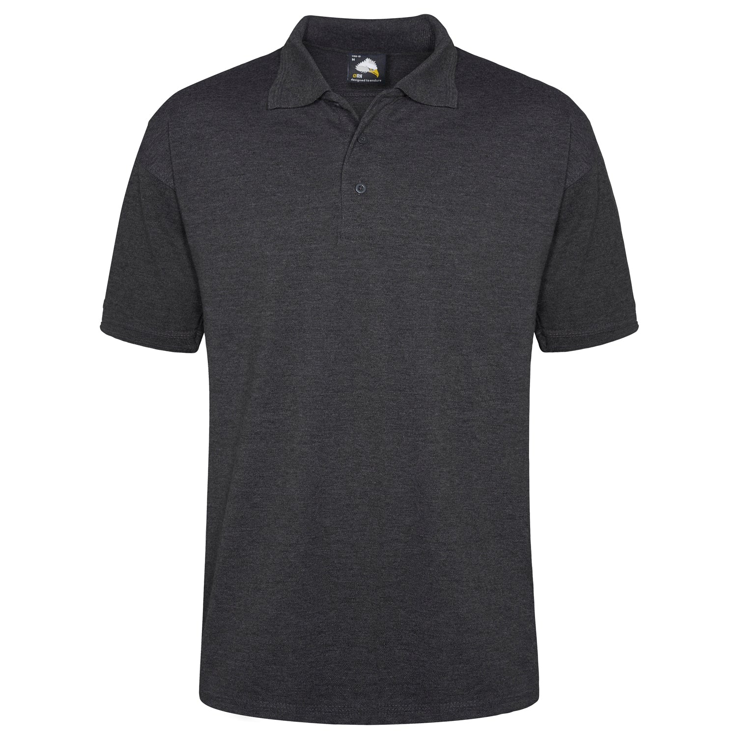 Orn Eagle Poloshirt - Charcoal - 1150 - Charcoal - Customisable T-Shirts & Poloshirts
