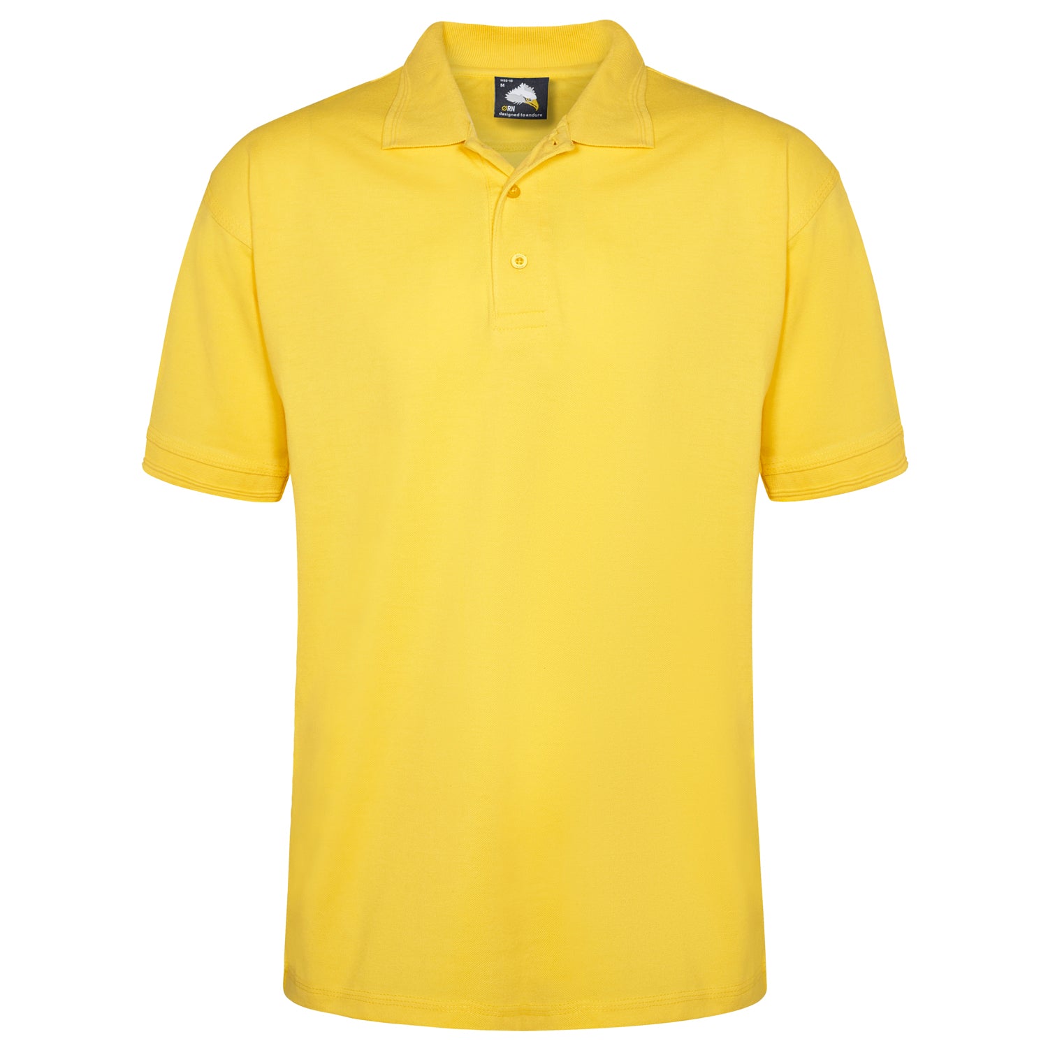 Orn Eagle Poloshirt - Yellow - 1150 - Yellow - Customisable T-Shirts & Poloshirts