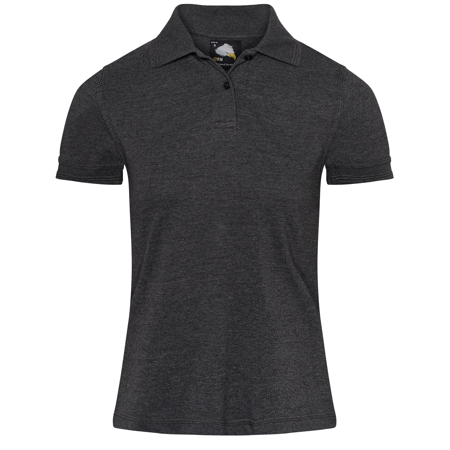 Orn Ladies Eagle Poloshirt - Charcoal - 1160 - Charcoal - Customisable T-Shirts & Poloshirts