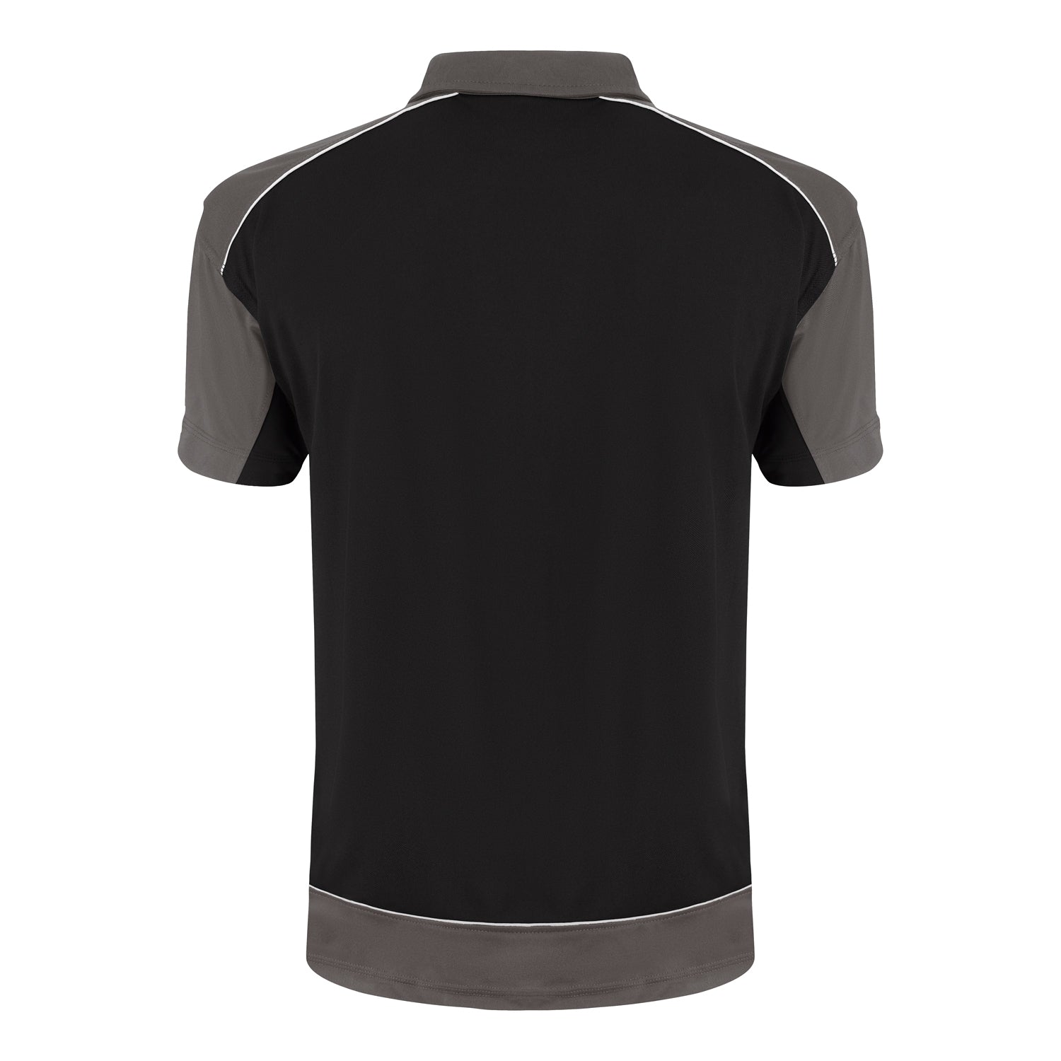 Orn Fireback Wicking Poloshirt - Black - Graphite - 1183 - - Customisable T-Shirts & Poloshirts
