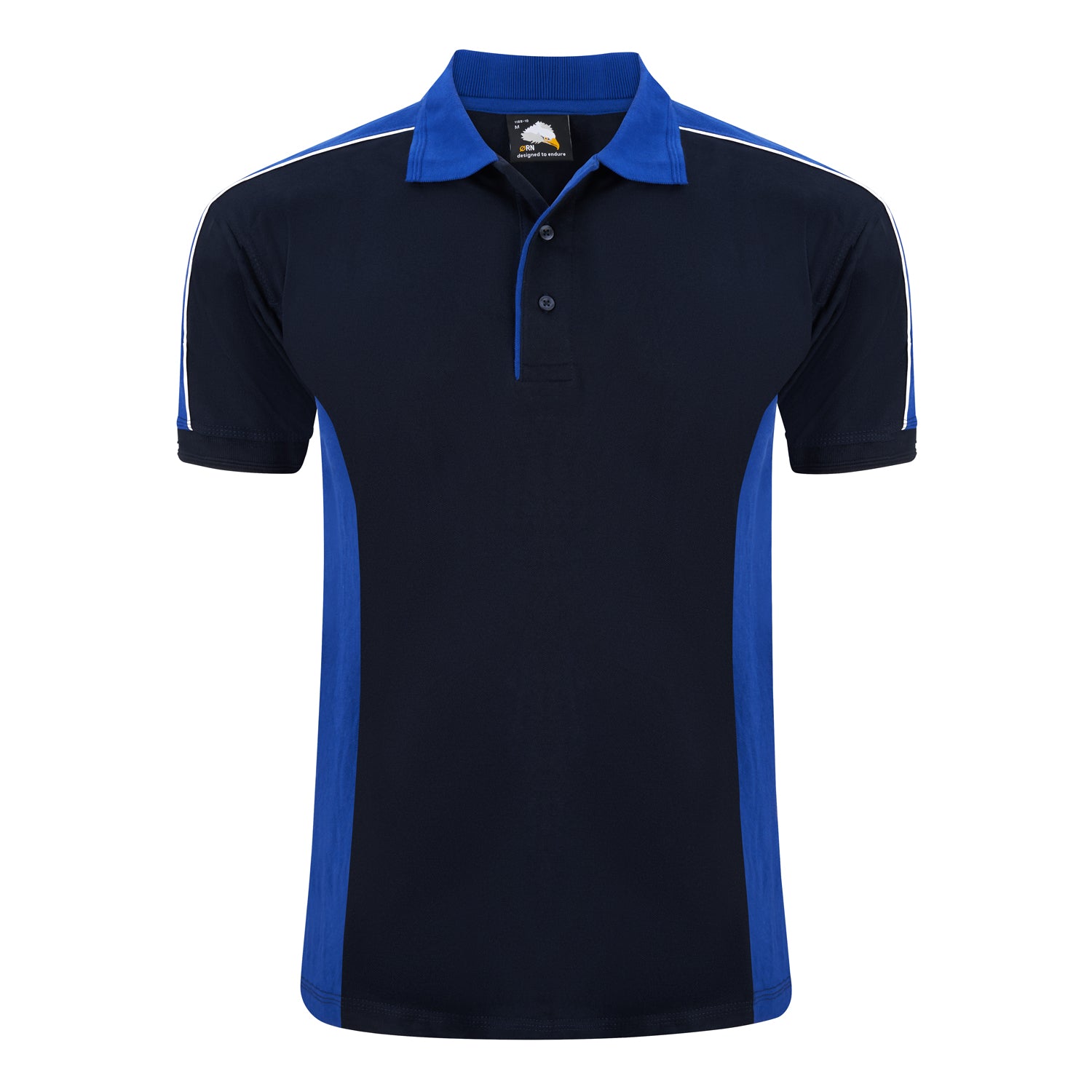 Orn Avocet Poloshirt - Navy - Royal - 1188 - Navy - Royal - Customisable T-Shirts & Poloshirts