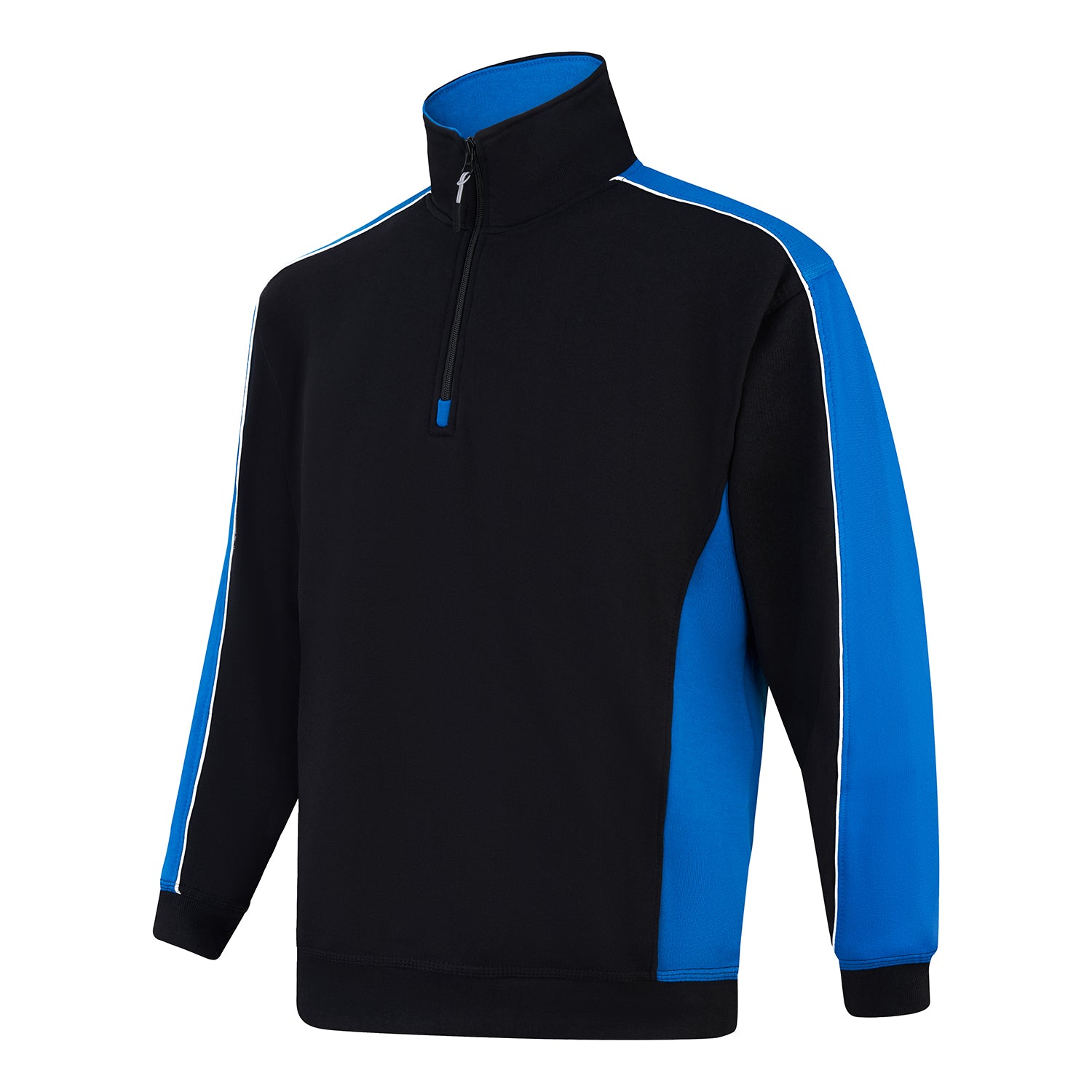 Orn Avocet Quarter Zip Sweatshirt - Black - Reflex - 1288 - - Customisable Sweatshirts & Hoodies