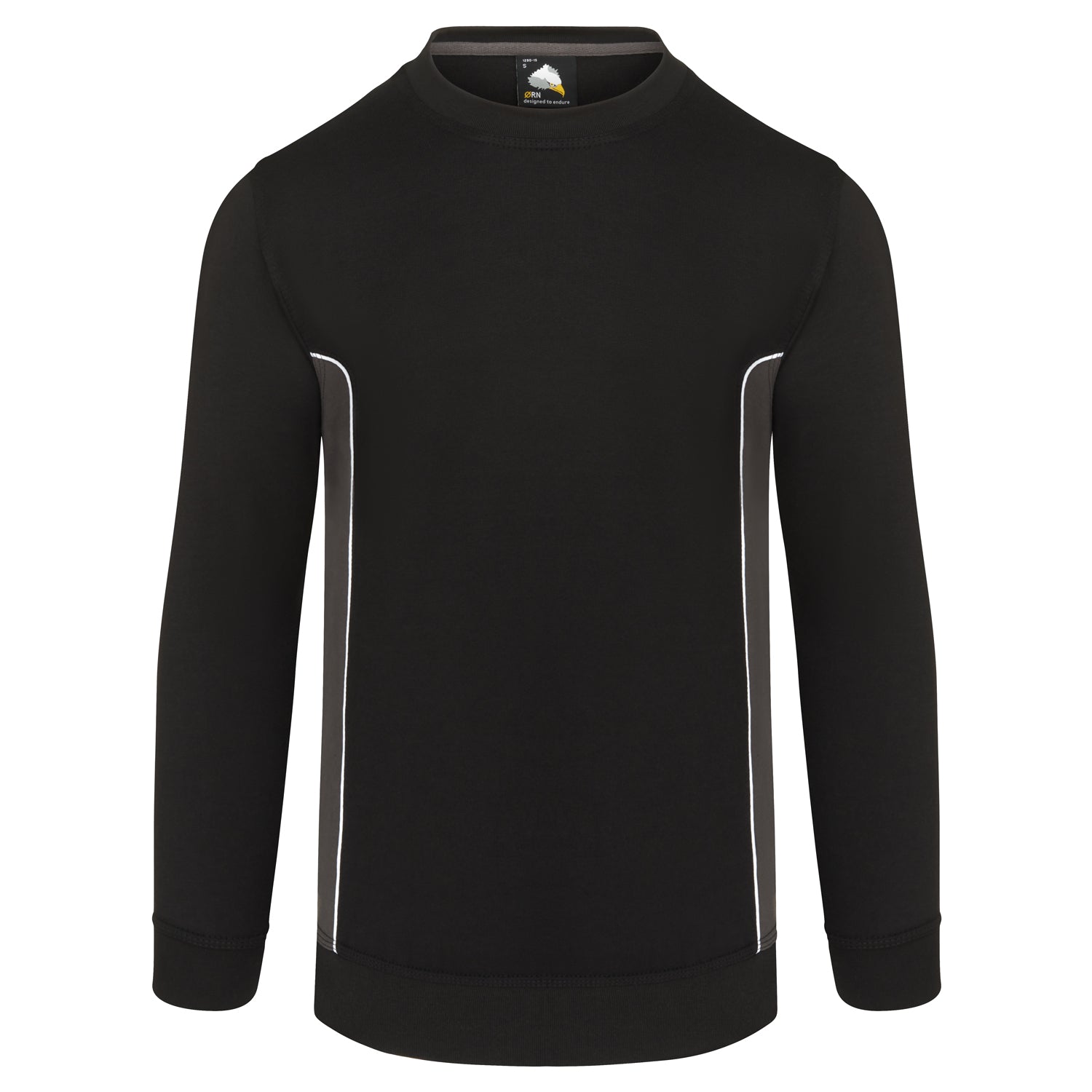 Orn Silverswift Sweatshirt - Black - Graphite - 1290 - Black - Graphite - Customisable Sweatshirts & Hoodies