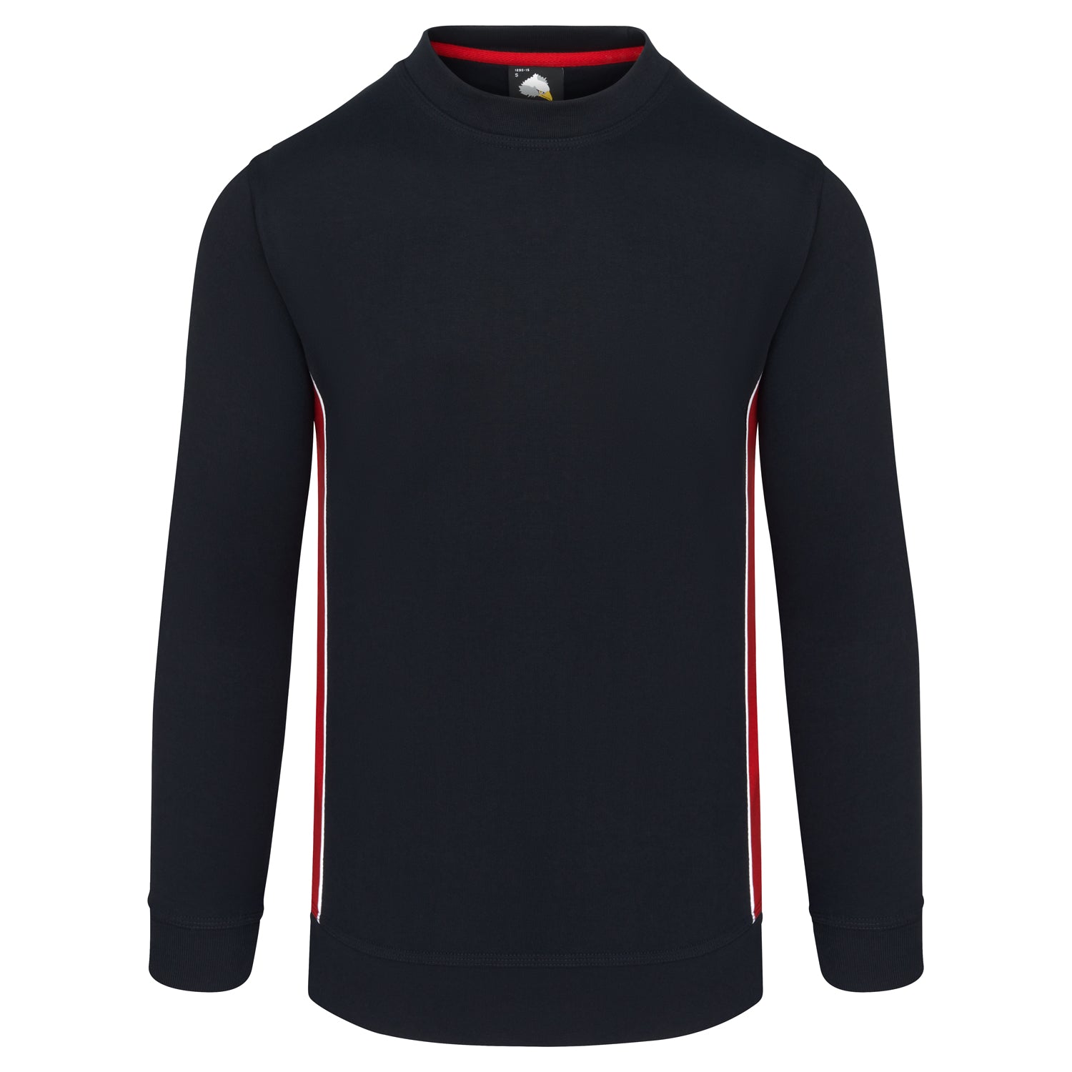 Orn Silverswift Sweatshirt - Navy - Red - 1290 - Navy - Red - Customisable Sweatshirts & Hoodies