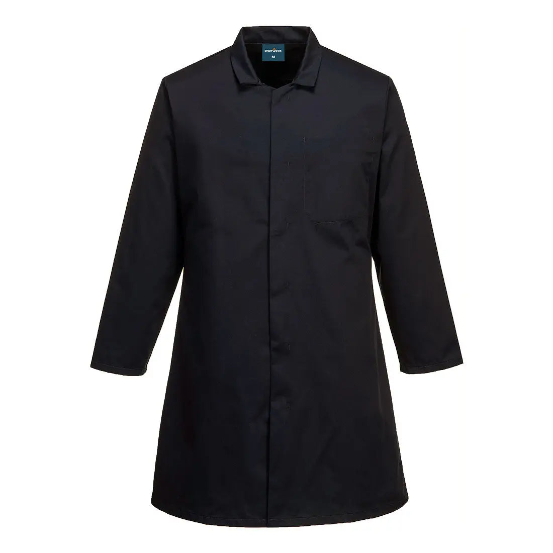 Food Industry 1 Pocket Coat 2202 - Navy - Customisable Coats