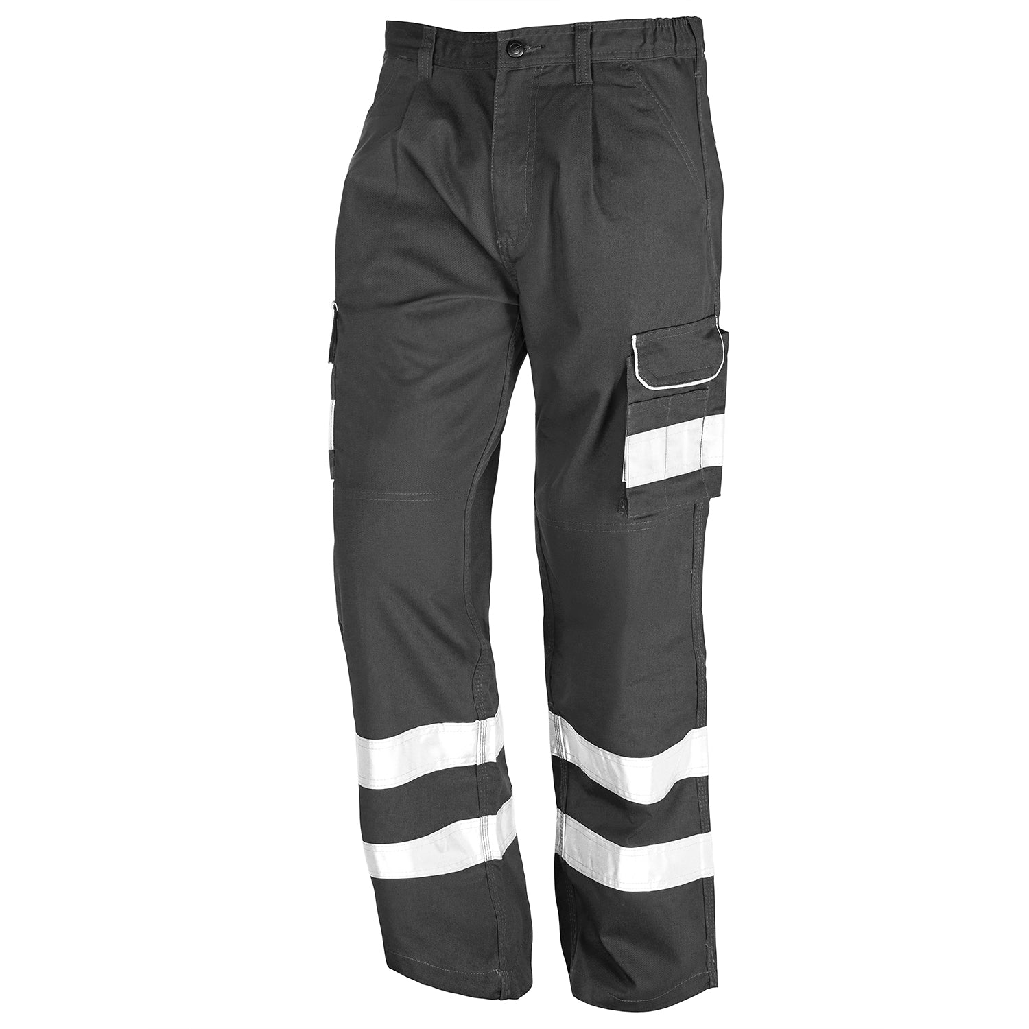 Orn Condor Kneepad Trouser - 2 HV Bands - Graphite - 2510N - Graphite - Customisable Shorts & Trousers
