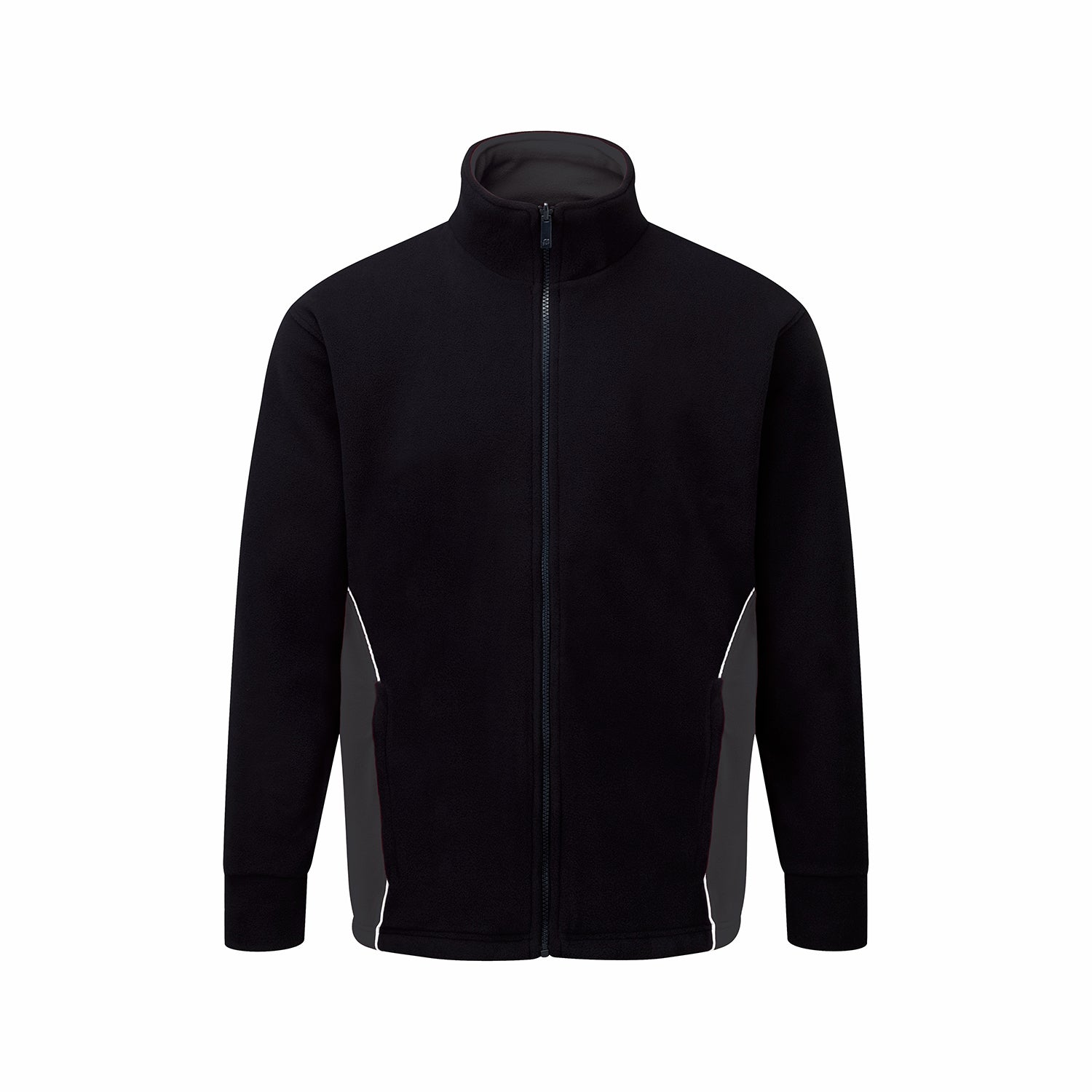 Orn Silverswift Fleece - Black - Graphite - 3180 - Black - Graphite - Customisable Softshells, Fleeces & Jackets