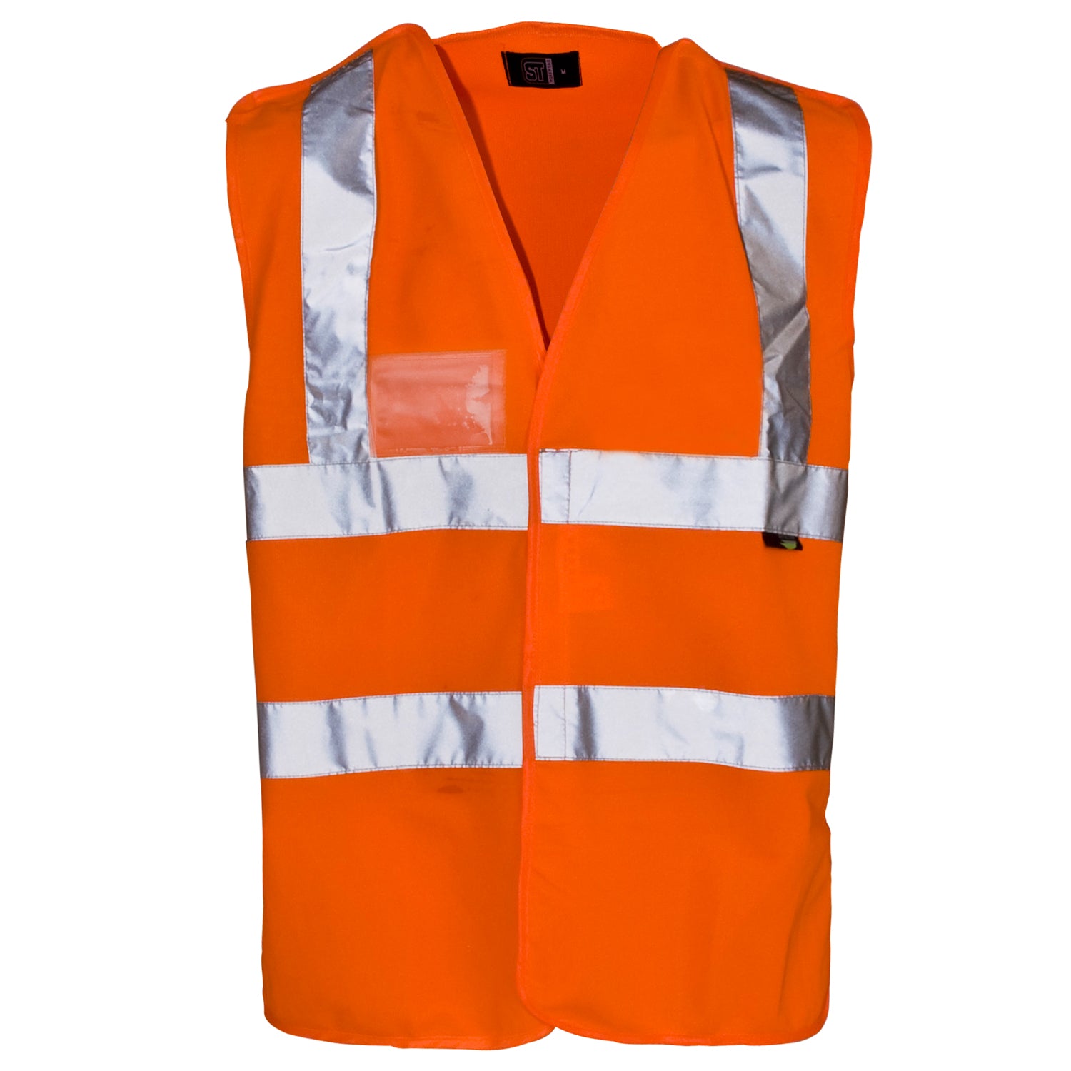 Supertouch - Hi Vis Pull Apart Vest - H90 - Orange - Customisable Hi-Vis Vest