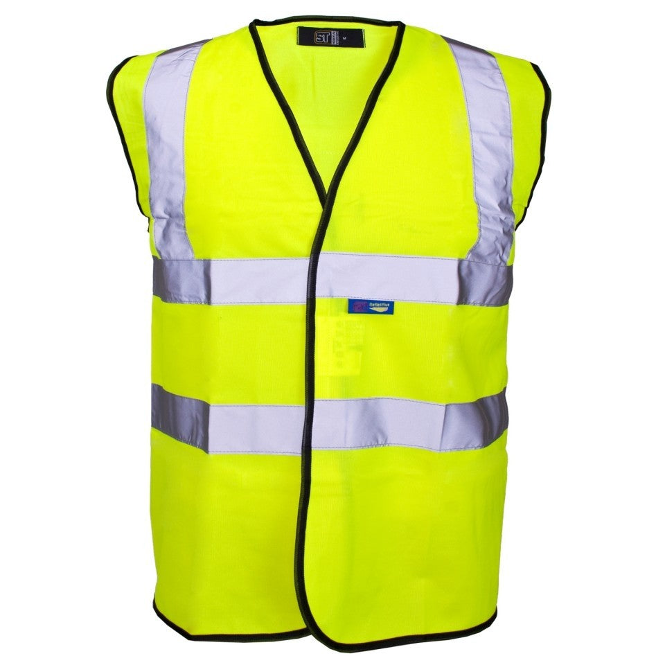 Yellow Hi-Vis Vests Printers Pack - SHV-25241-7 - - Customisable Hi-Vis Vest