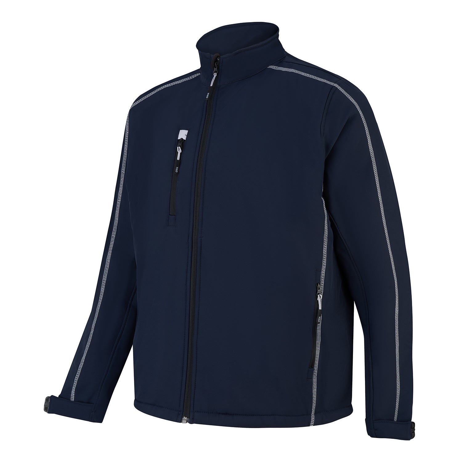 Orn Crane Fur-Lined Softshell - Navy - 4240 - - Customisable Softshells, Fleeces & Jackets
