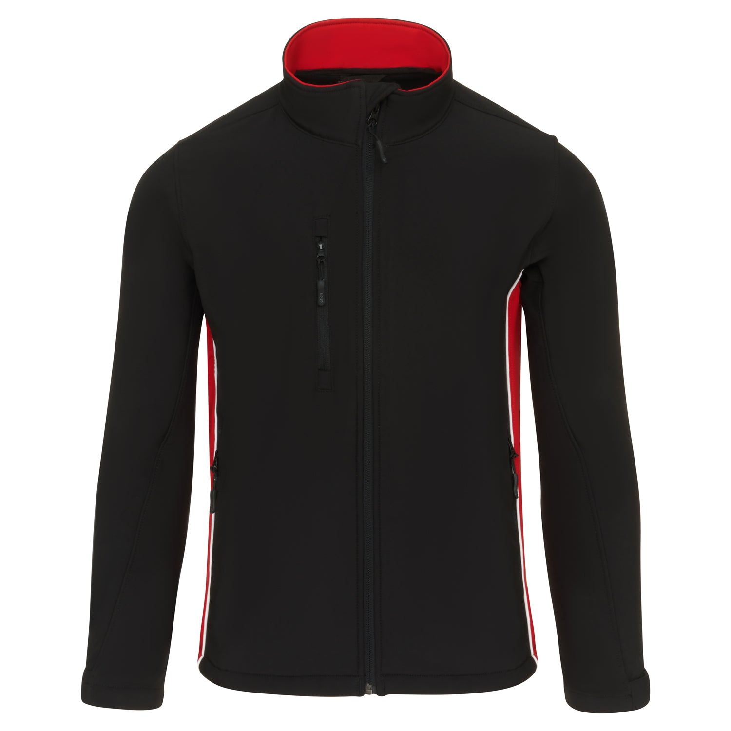 Orn Silverswift Softshell - Black - Red - 4280 - Black - Red - Customisable Softshells, Fleeces & Jackets