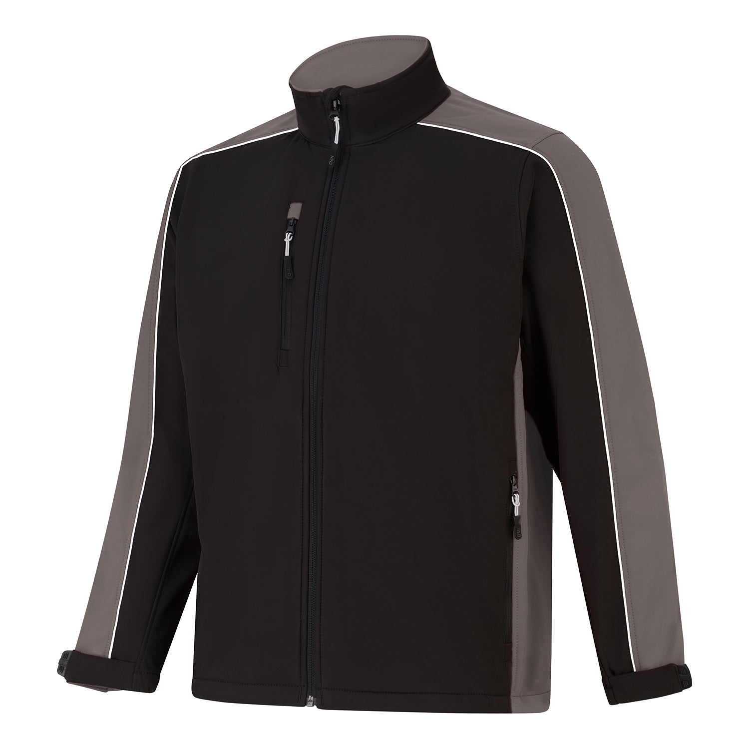 Orn Avocet Softshell - Black - Graphite - 4288 - - Customisable Softshells, Fleeces & Jackets