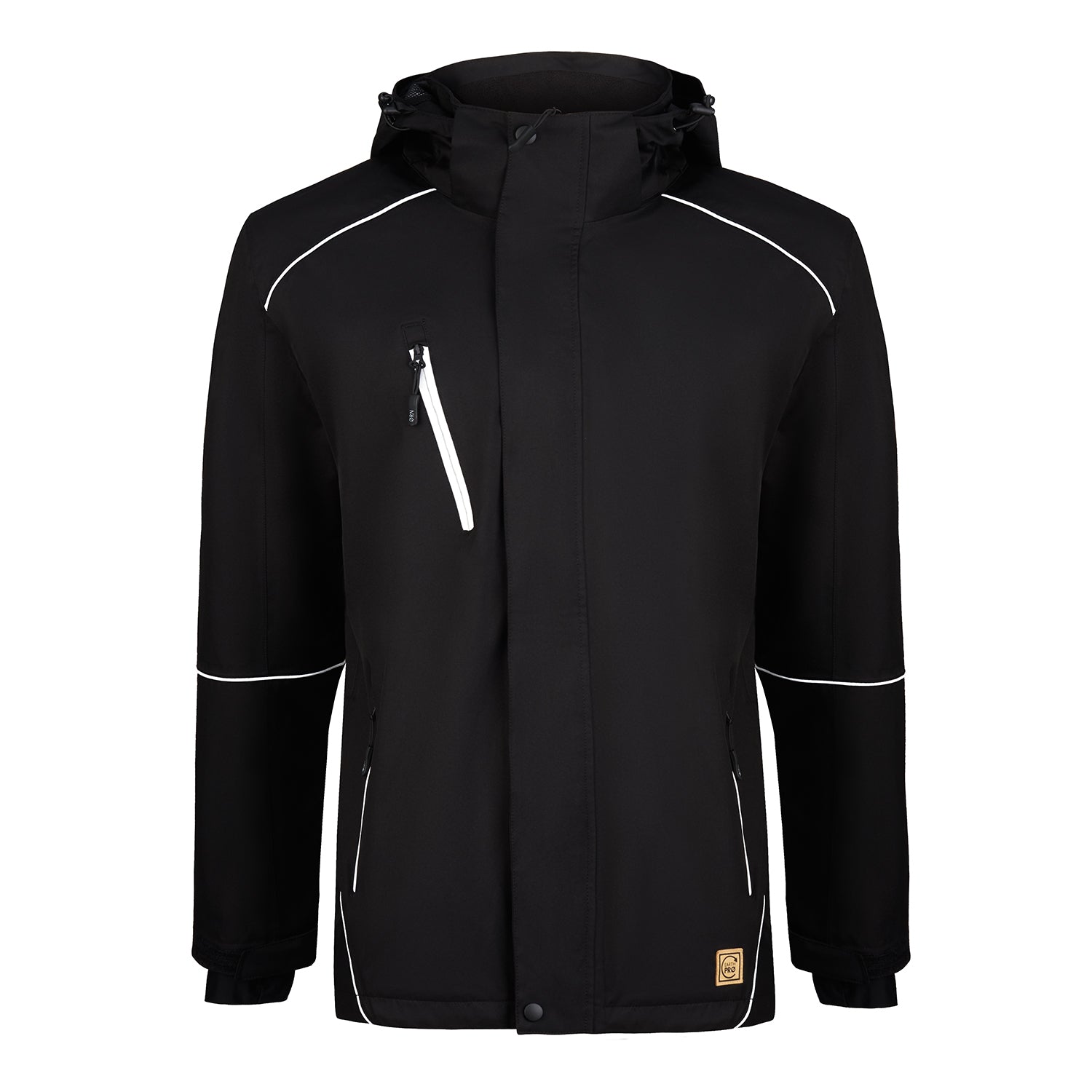 Orn Fireback EarthPro® GRS Jacket - Black - Black - 4683R - Black - Black - Customisable Softshells, Fleeces & Jackets