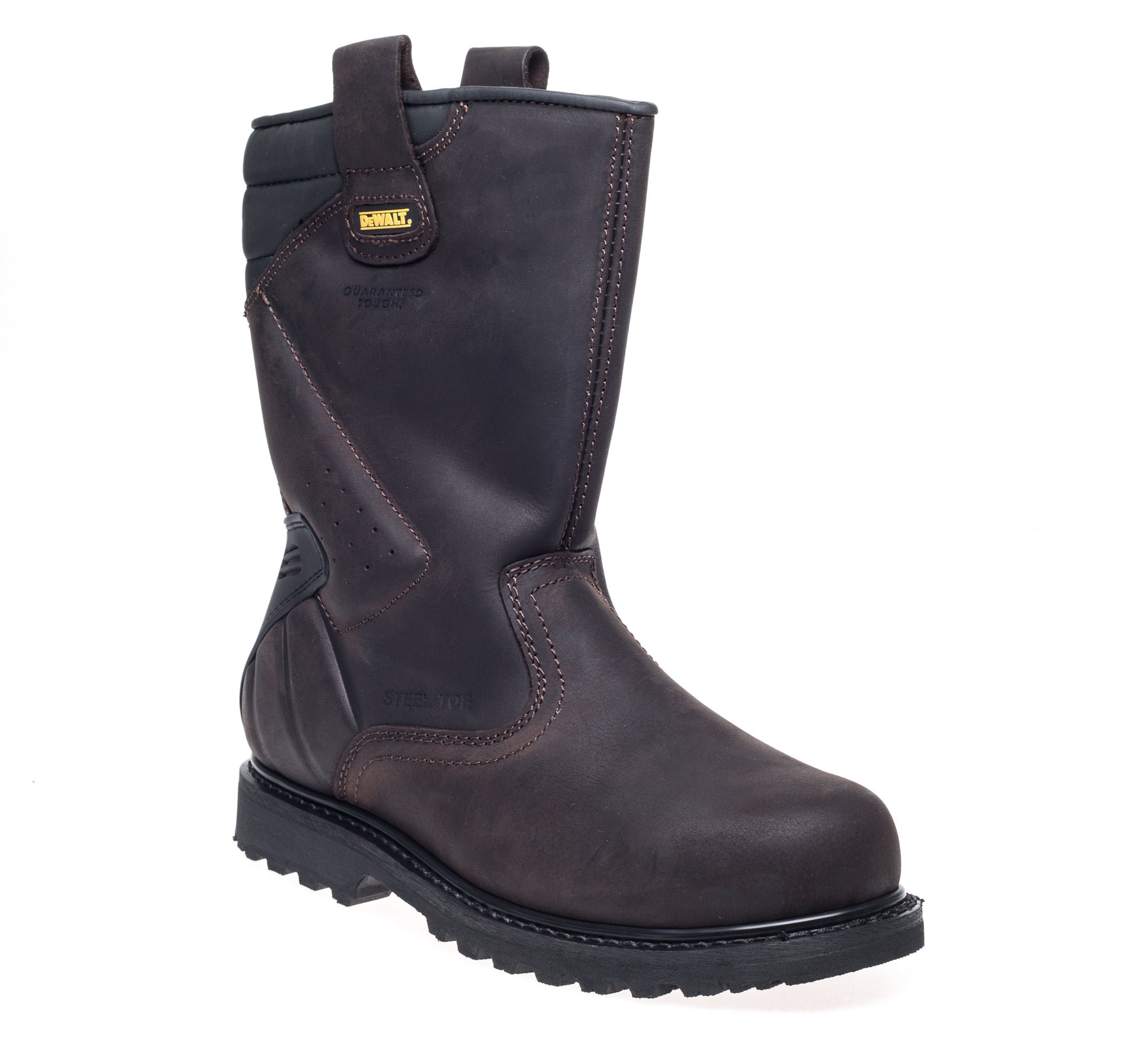 DeWalt - Brown Welted Rigger Boot - Black - Customisable General Safety Shoes