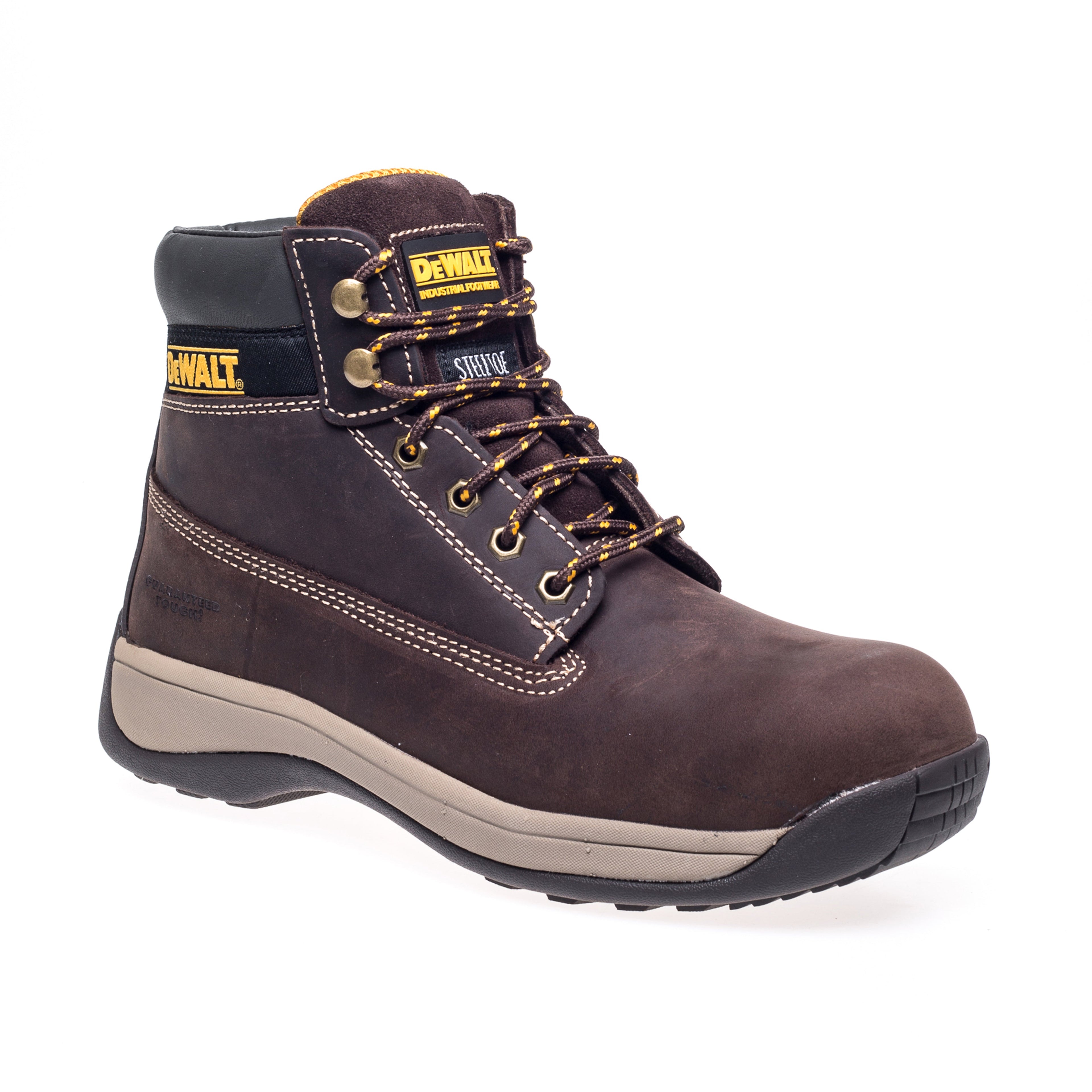 DeWalt - Brown Nubuck Safety Hiker - Brown - Customisable Footwear