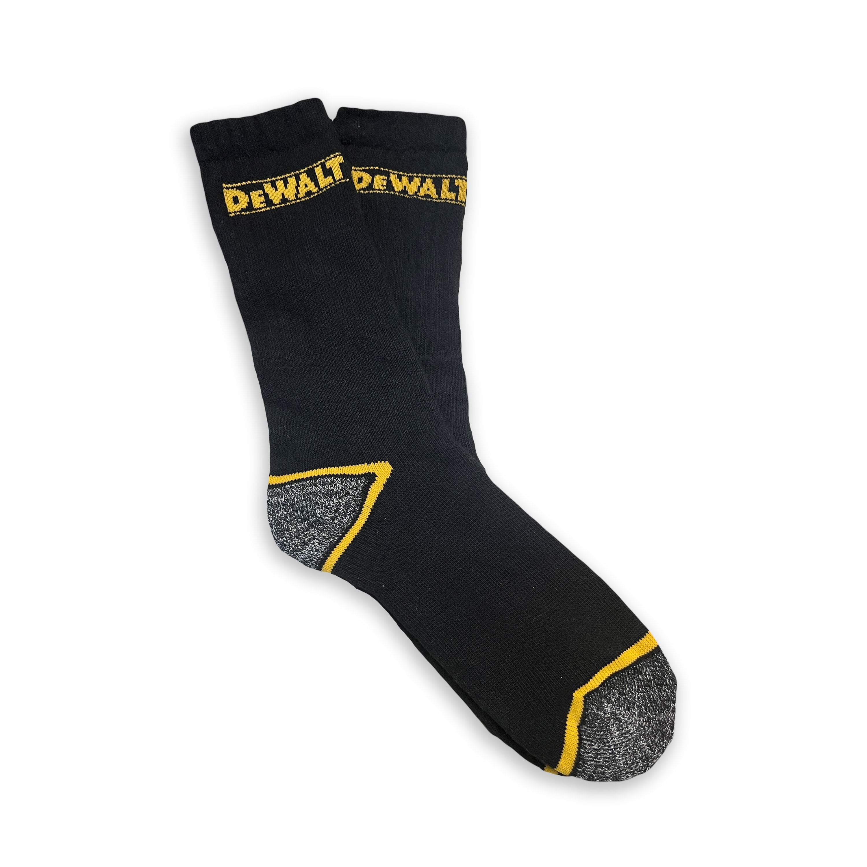 DeWalt - Twin Pair Pack of work socks - - Customisable General Safety Shoes