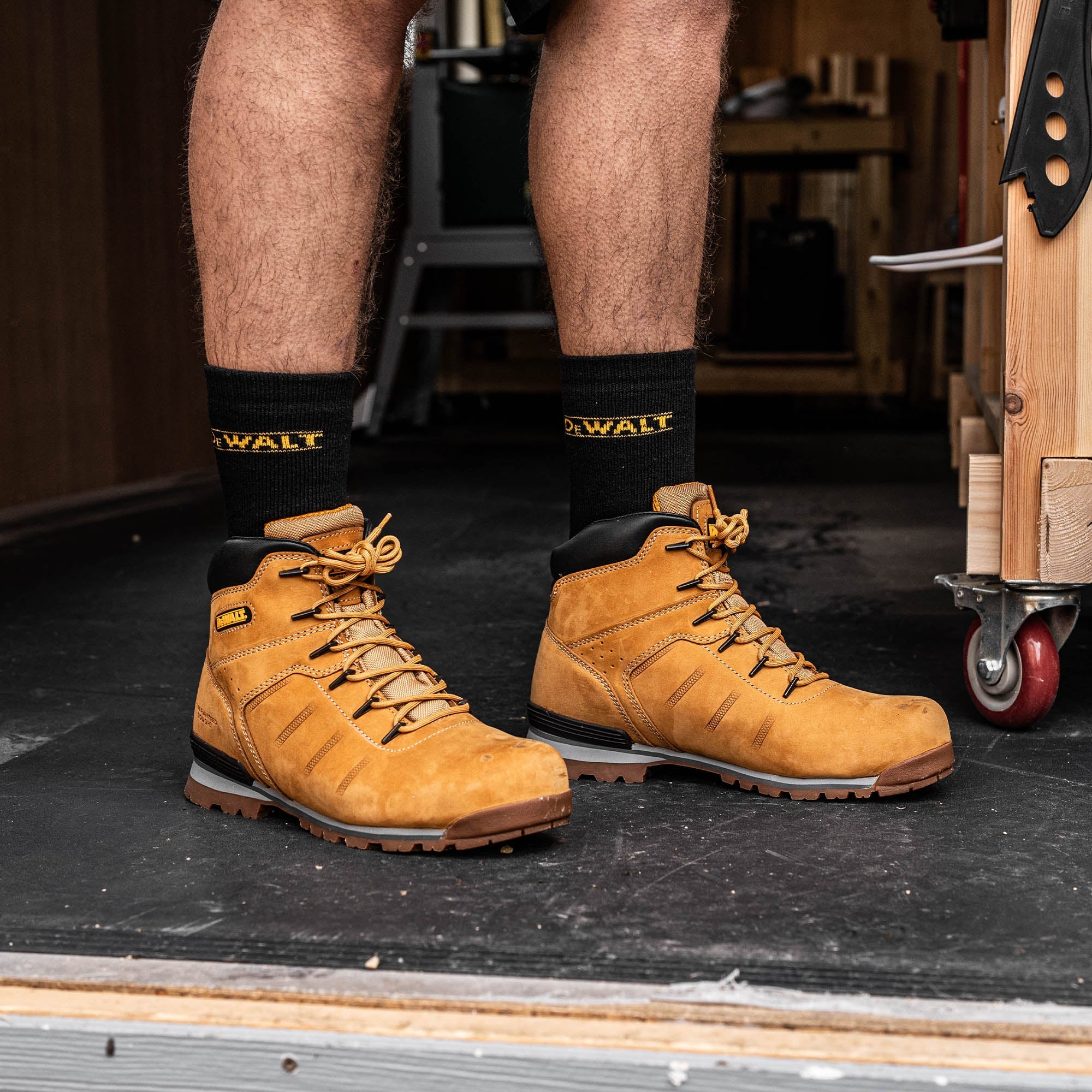 DeWalt - Wheat Nubuck Lightweight Safety Boot - - Customisable Footwear