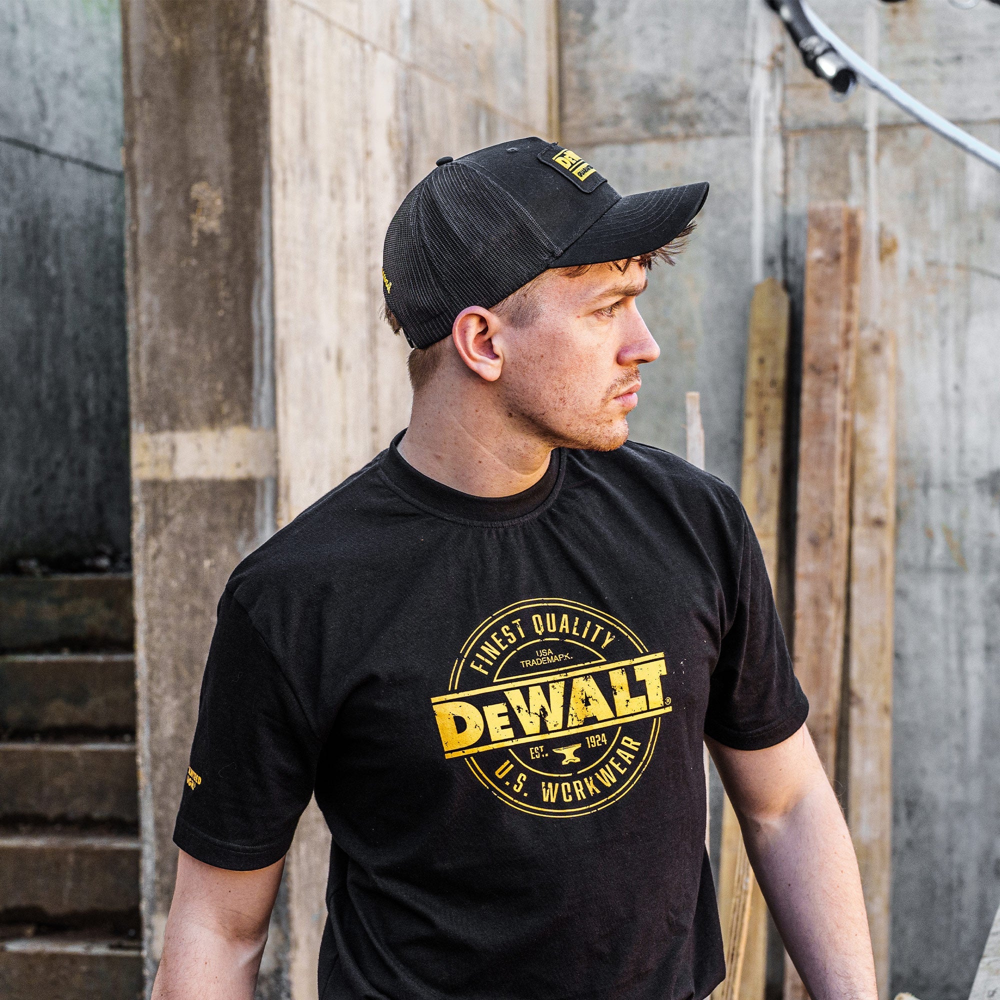 DeWalt - DeWalt Baseball Cap - - Customisable Workwear