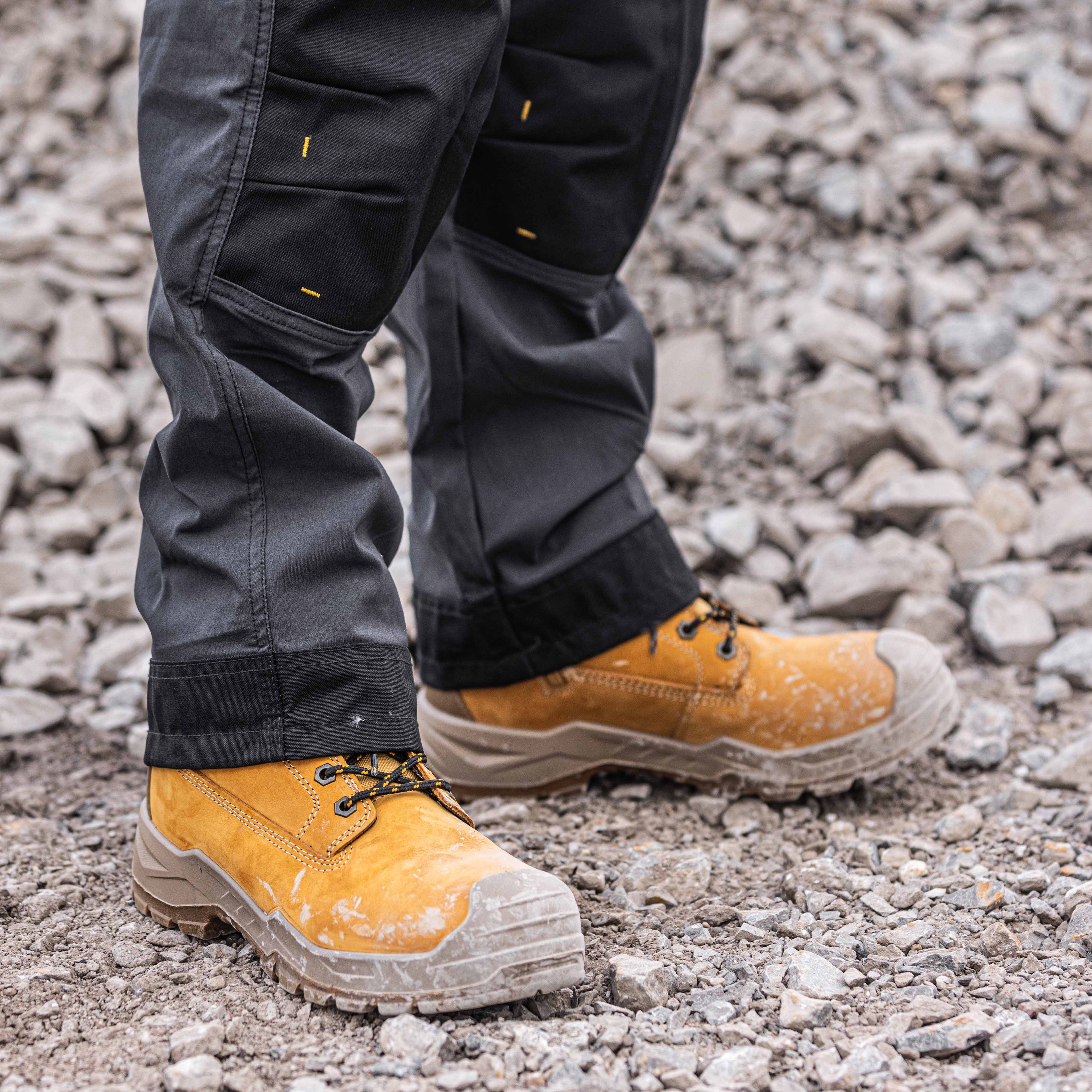 DeWalt - Wheat Side Zip Safety Boot - - Customisable Footwear