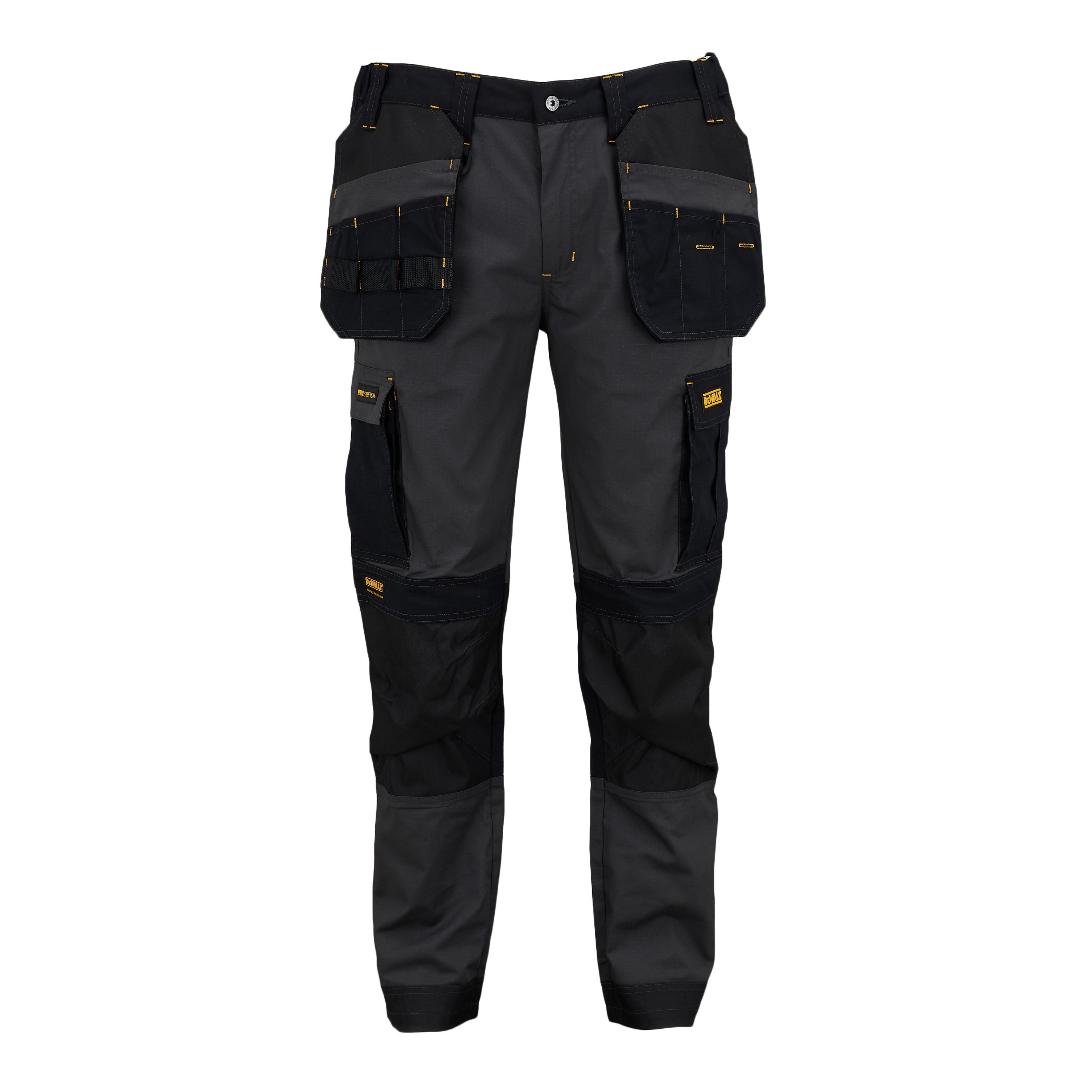 DeWalt - DeWalt Slim Fit Trouser - Grey Black - Customisable Workwear