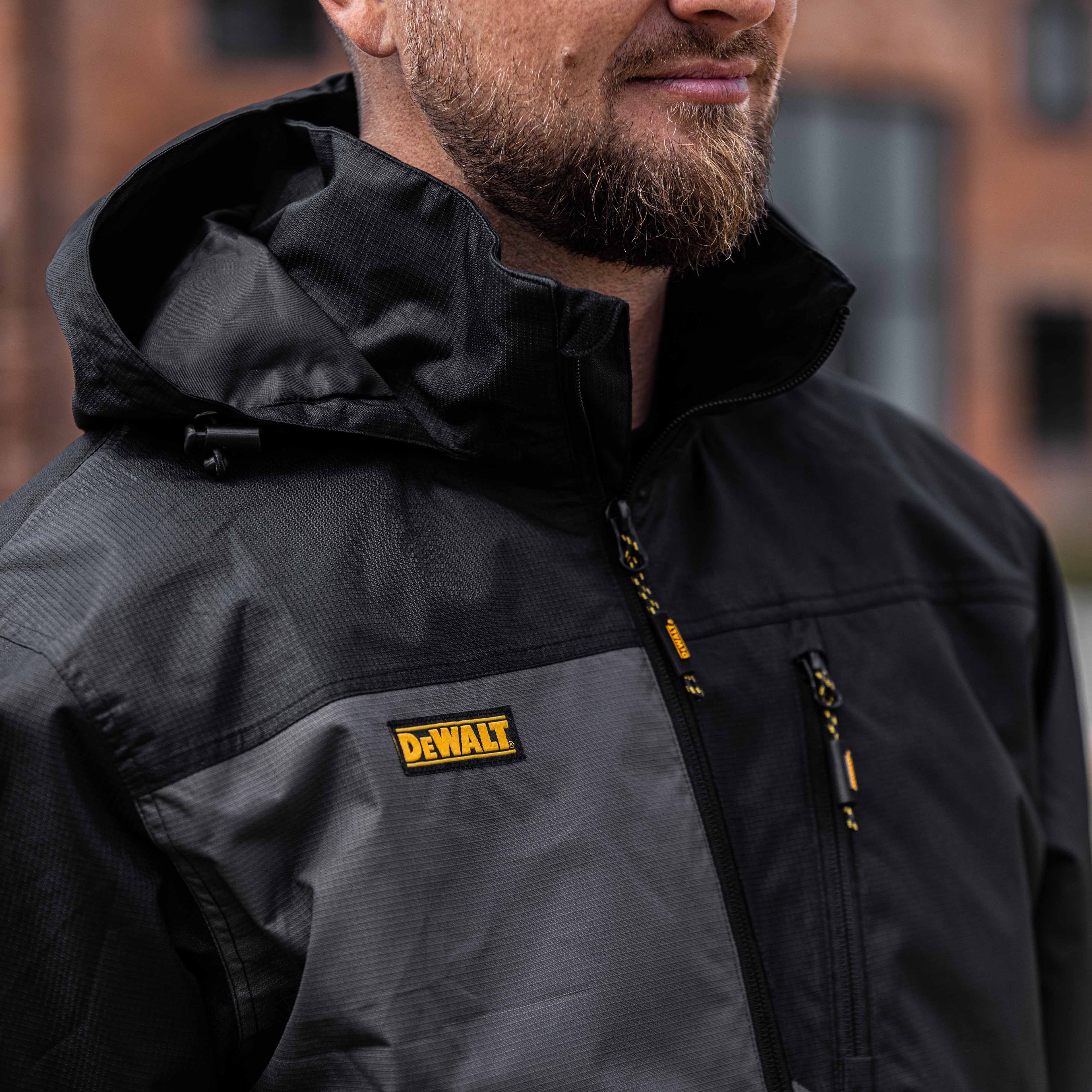 DeWalt - DeWalt Breathable Waterproof Jacket - - Customisable Workwear