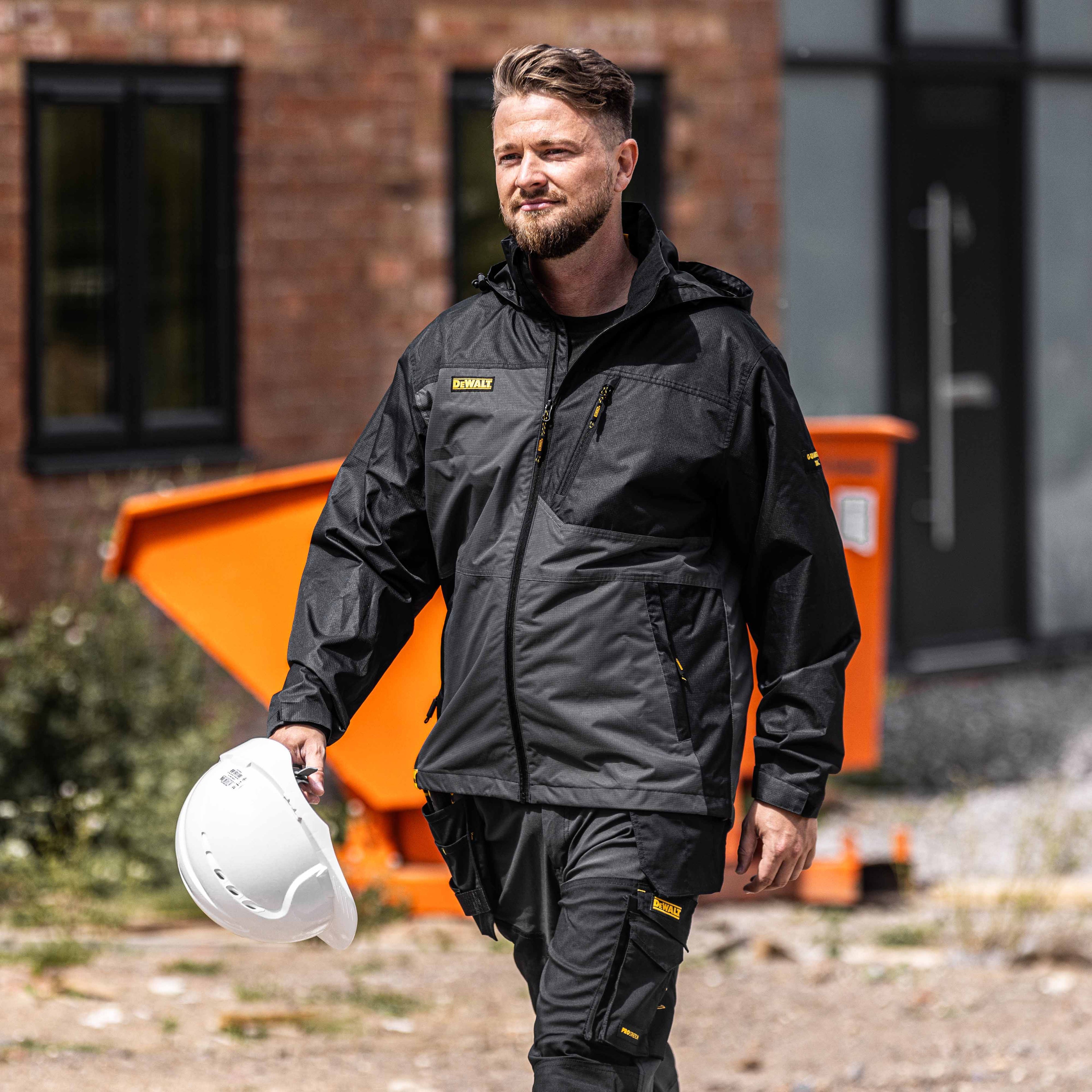 DeWalt - DeWalt Breathable Waterproof Jacket - - Customisable Workwear