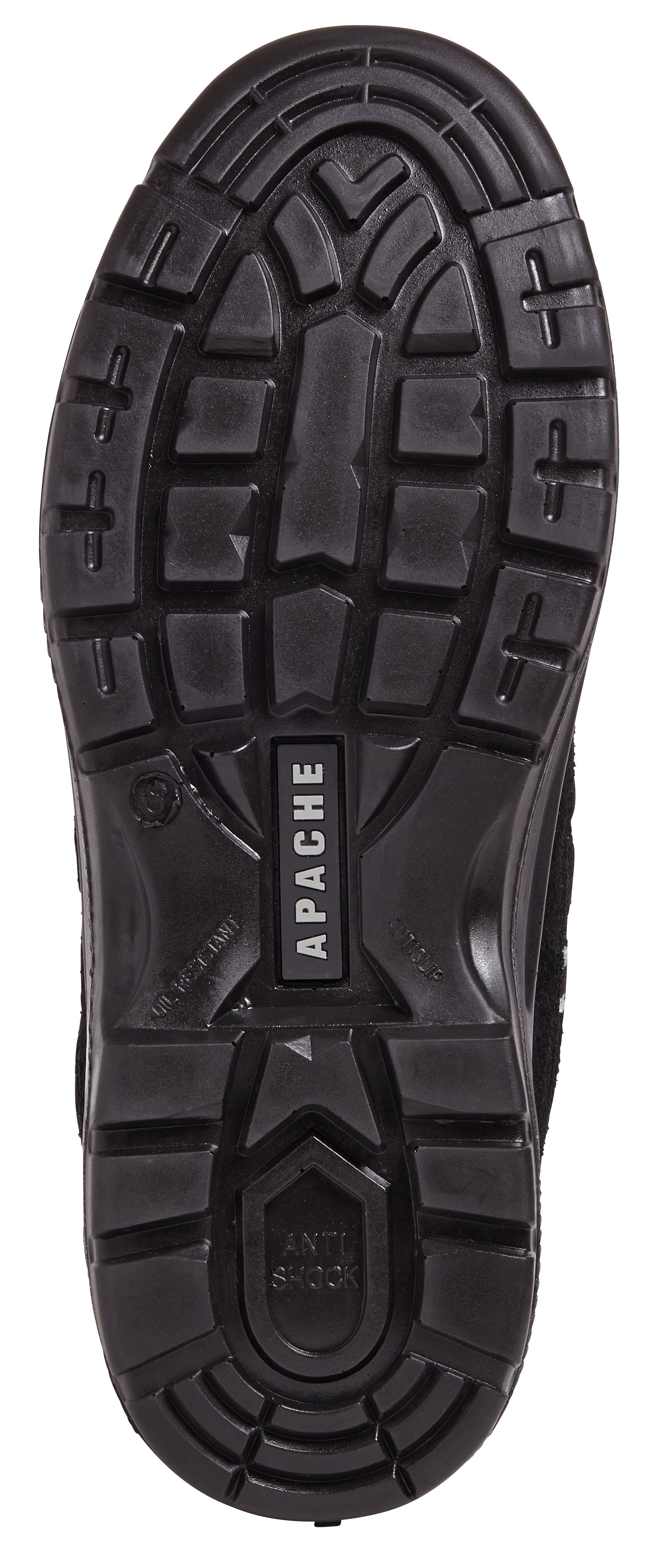 Apache - Black Suede Safety Trainer - - Customisable Trainers