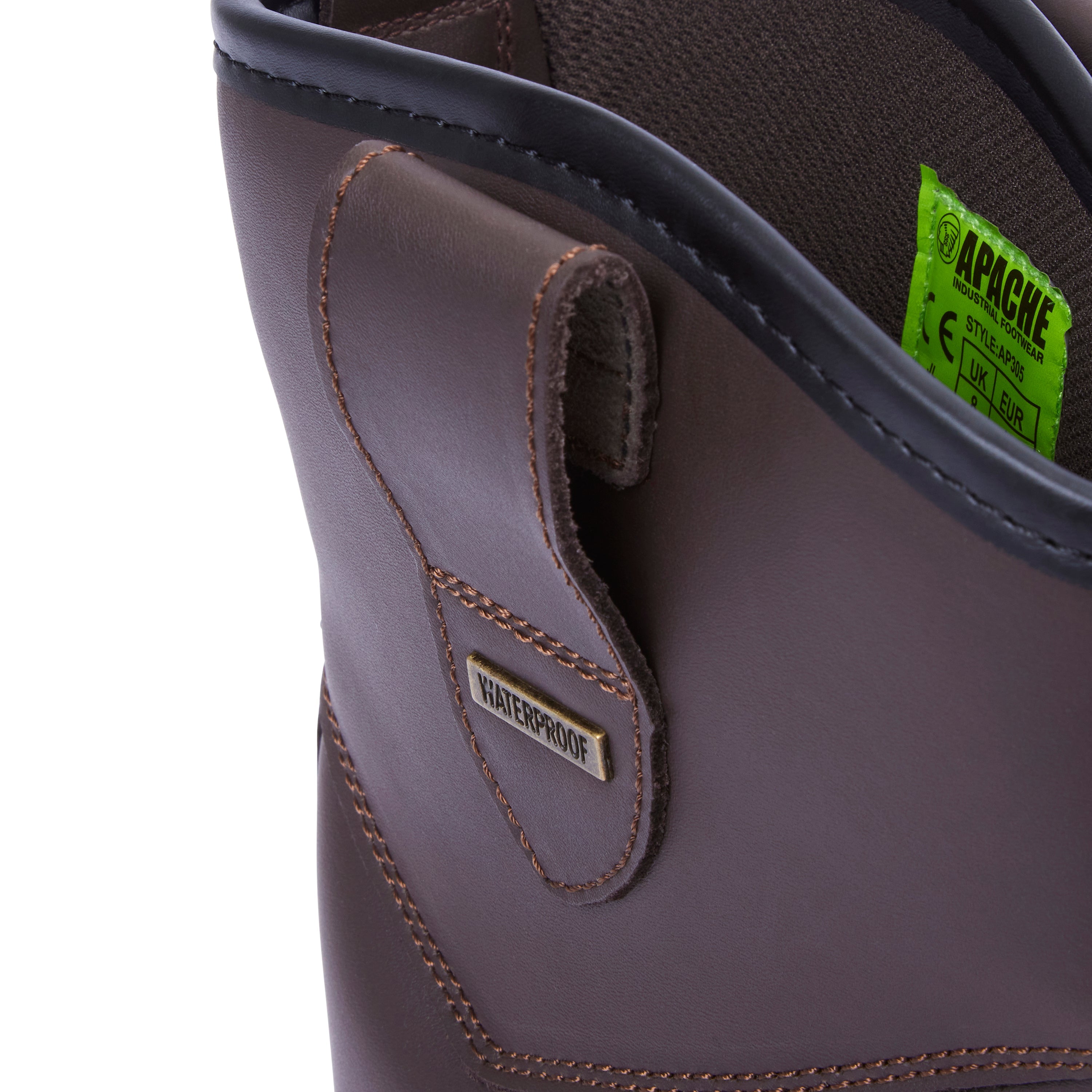 Apache - Brown Waterproof Rigger Boot - - Customisable Boots