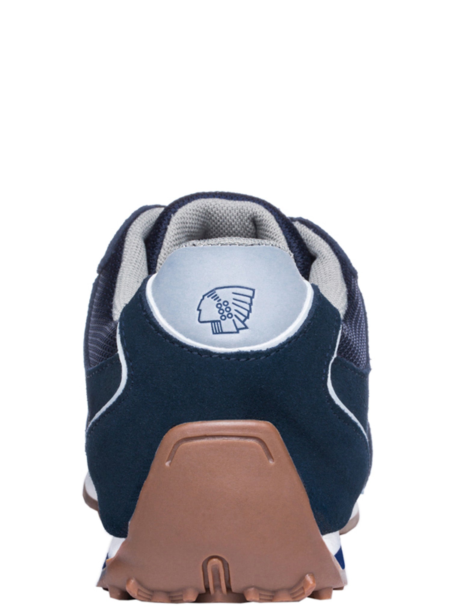 Apache - Navy Suede Retro Safety Trainer - - Customisable Workwear Safefety