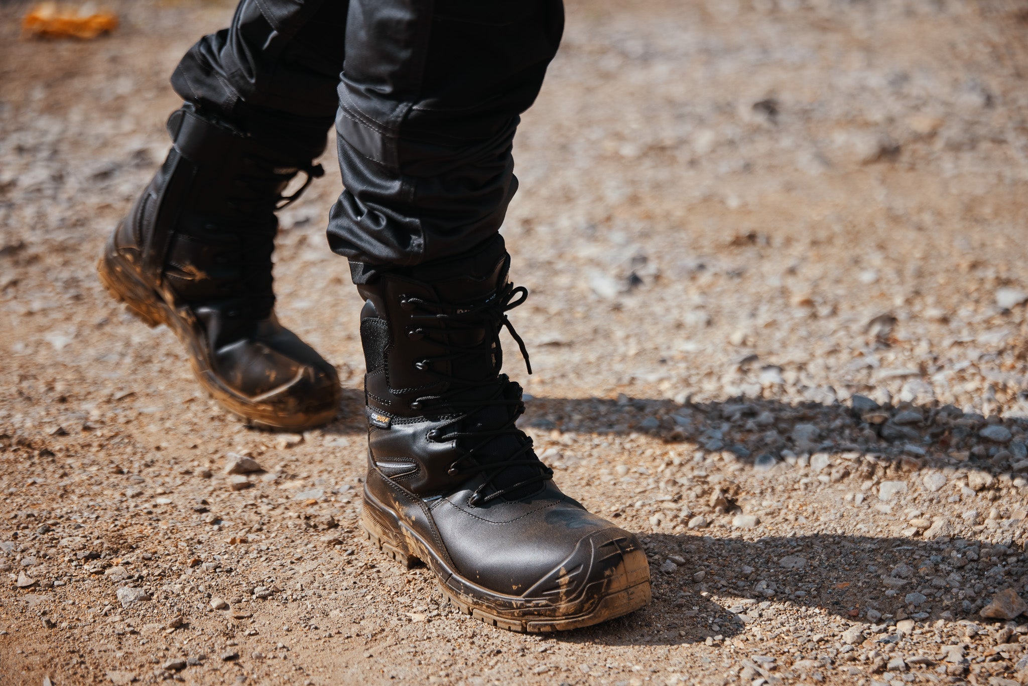 Apache - Non Metallic High Leg Safety Boot - - Customisable Boots