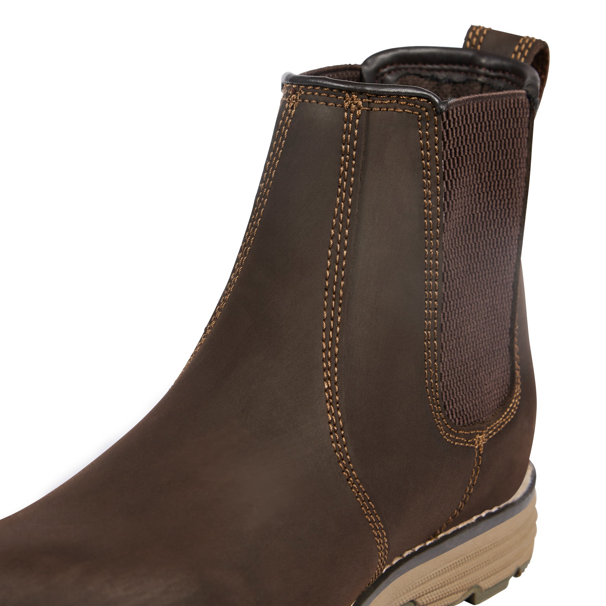 Apache - Brown Water Resistant Dealer Boot - - Customisable Boots