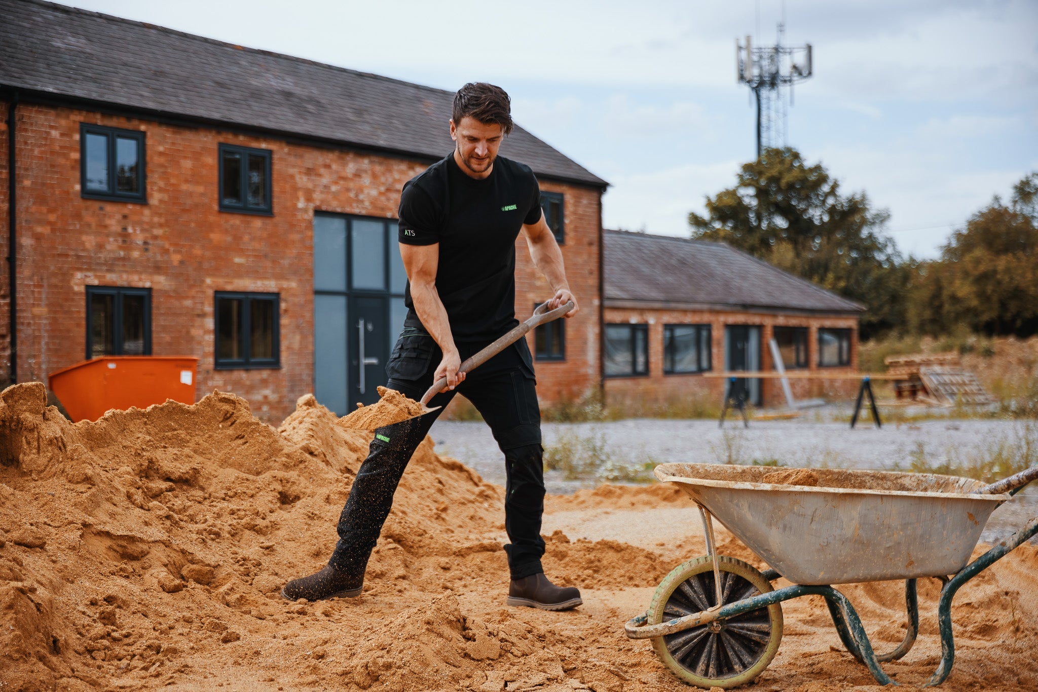Apache - Brown Water Resistant Dealer Boot - - Customisable Boots