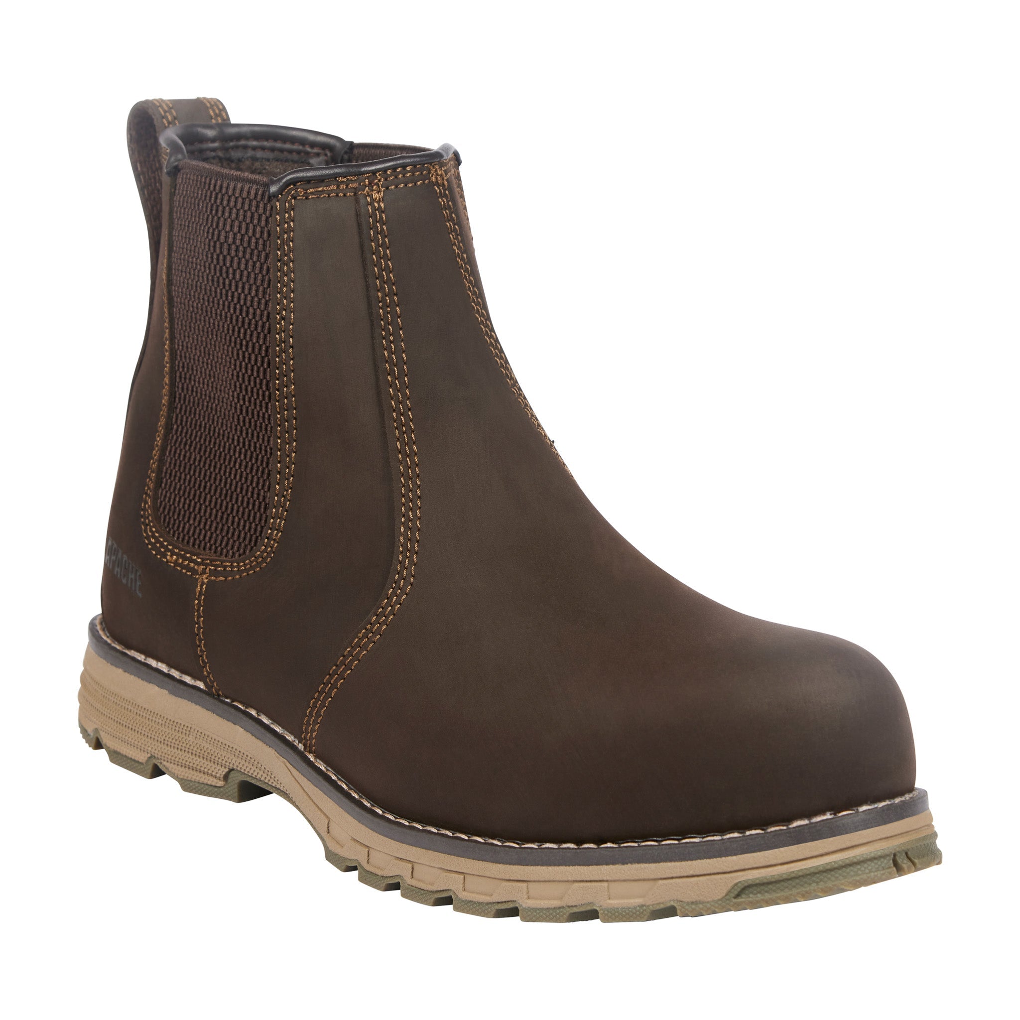 Apache - Brown Water Resistant Dealer Boot - Brown - Customisable Boots