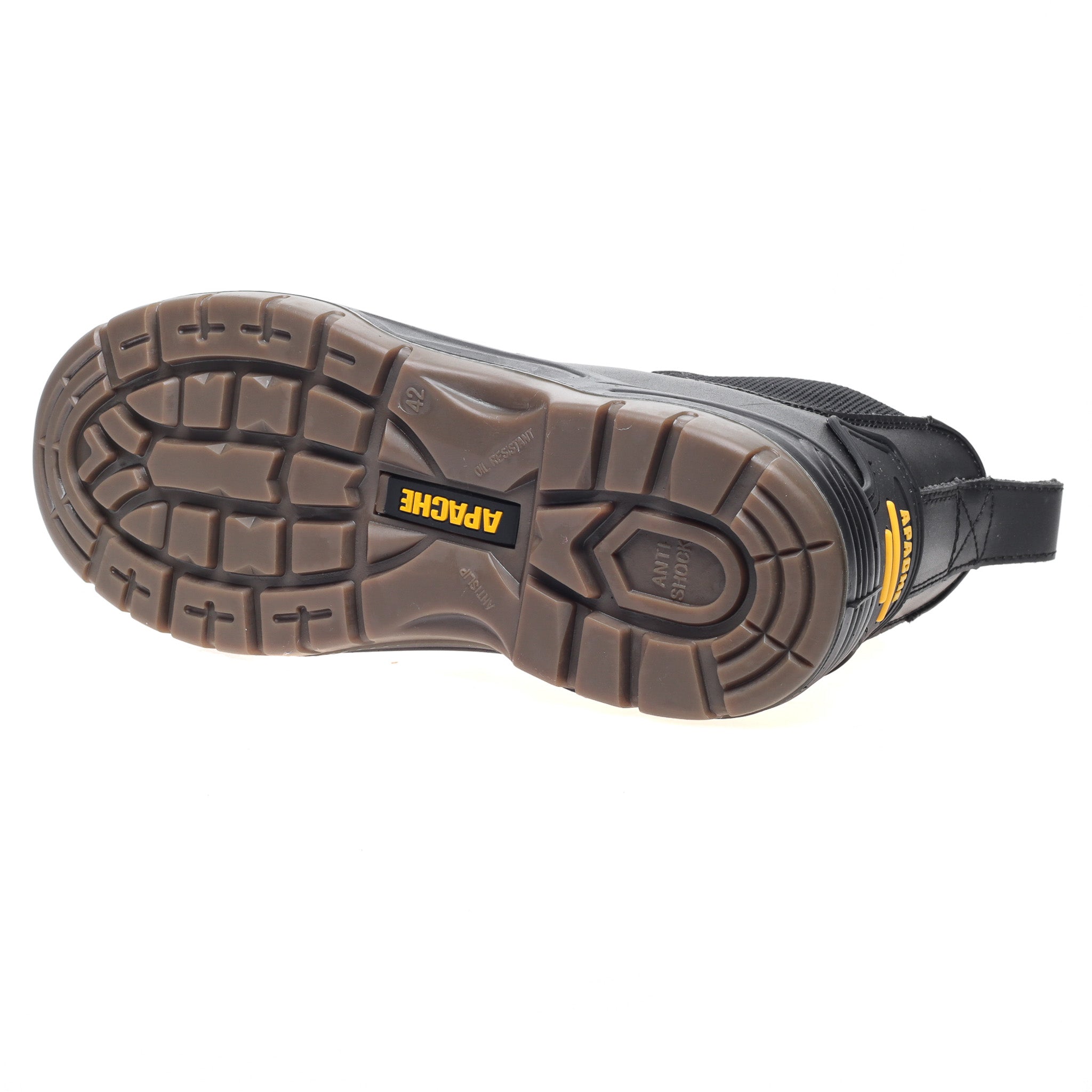 Apache - Black Safety Dealer Boot - - Customisable Boots