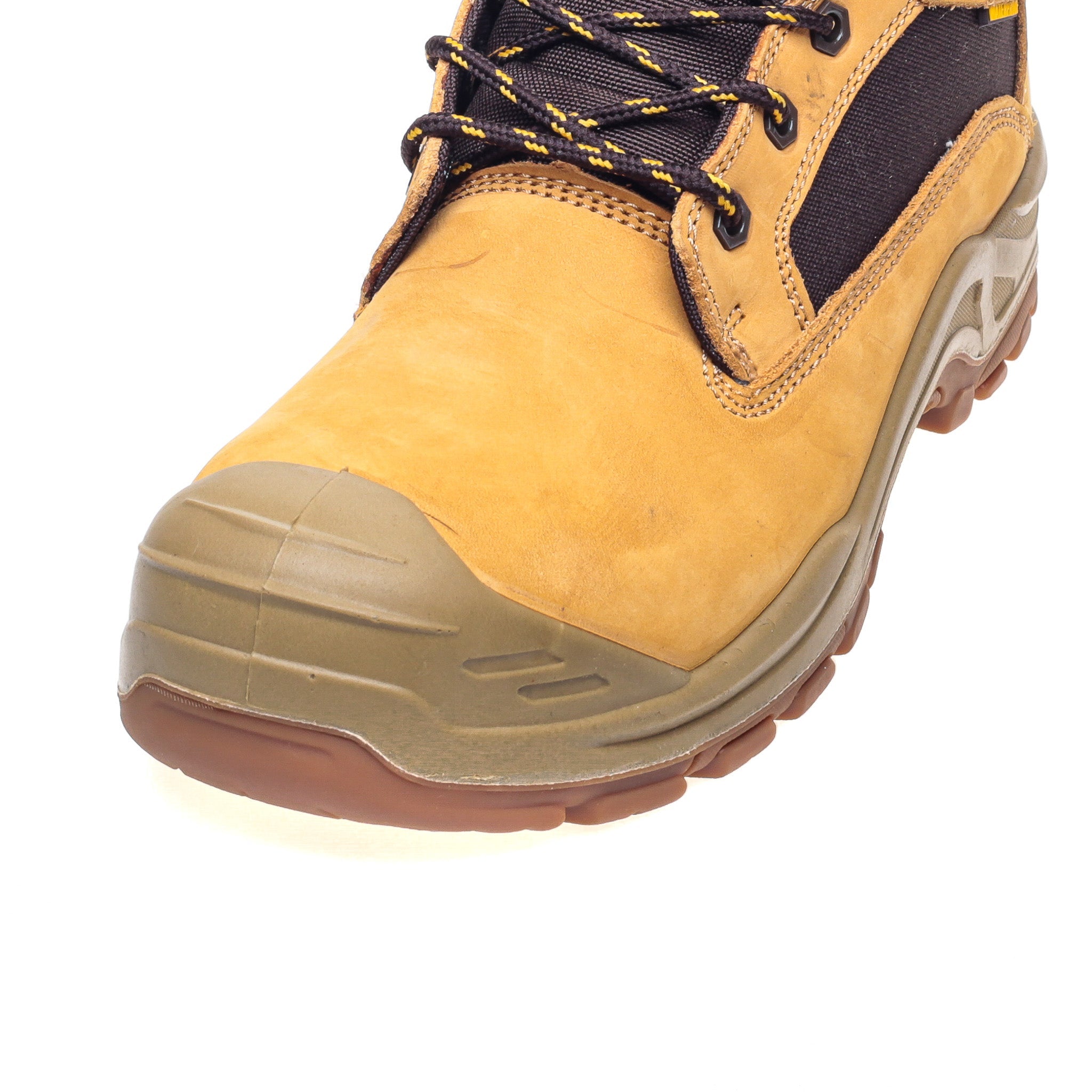 Apache - Honey Nubuck Metal Free Waterproof Safety Boot - - Customisable Boots
