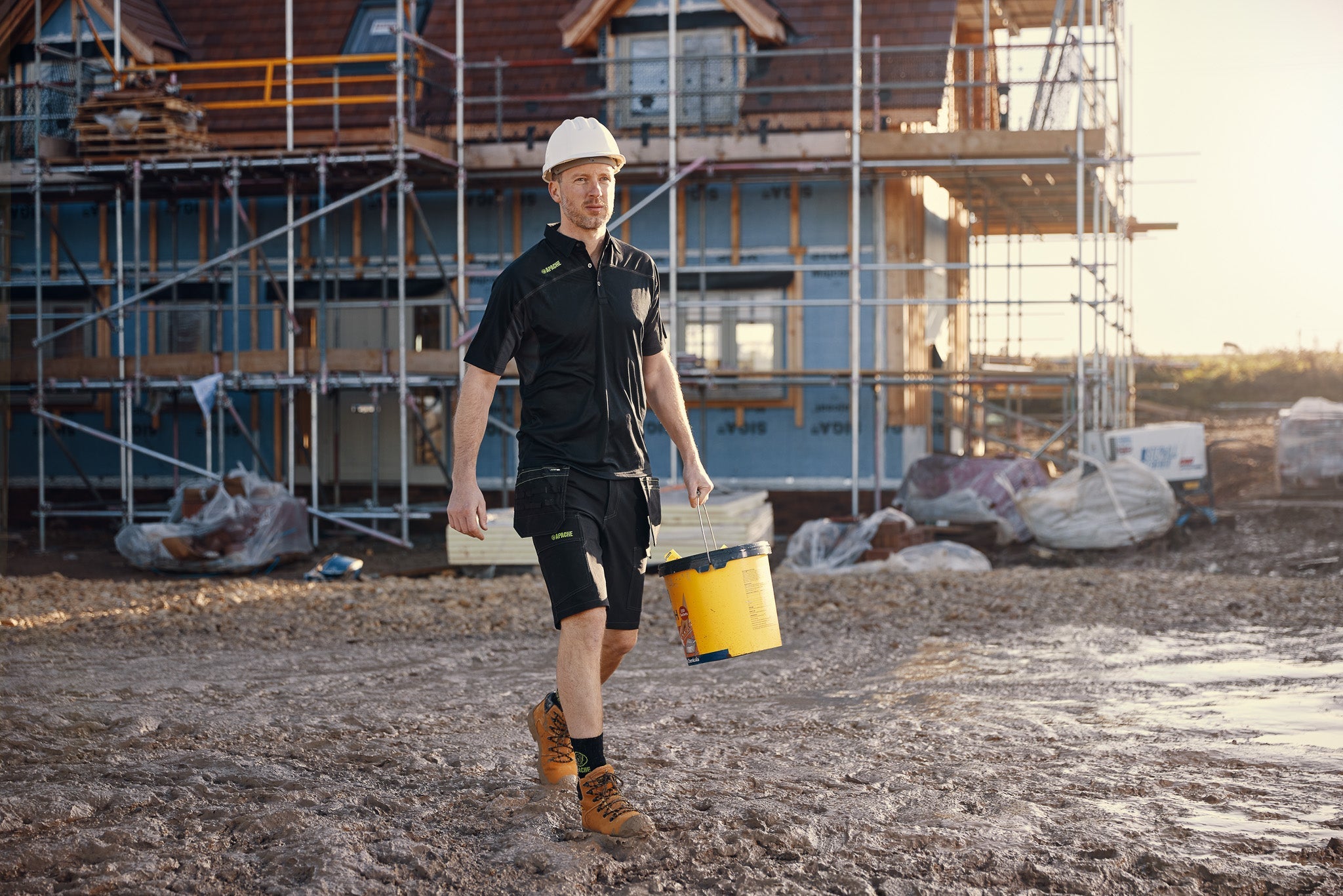 Apache - Apache Langley Polo Shirt - - Customisable Bodywarmer