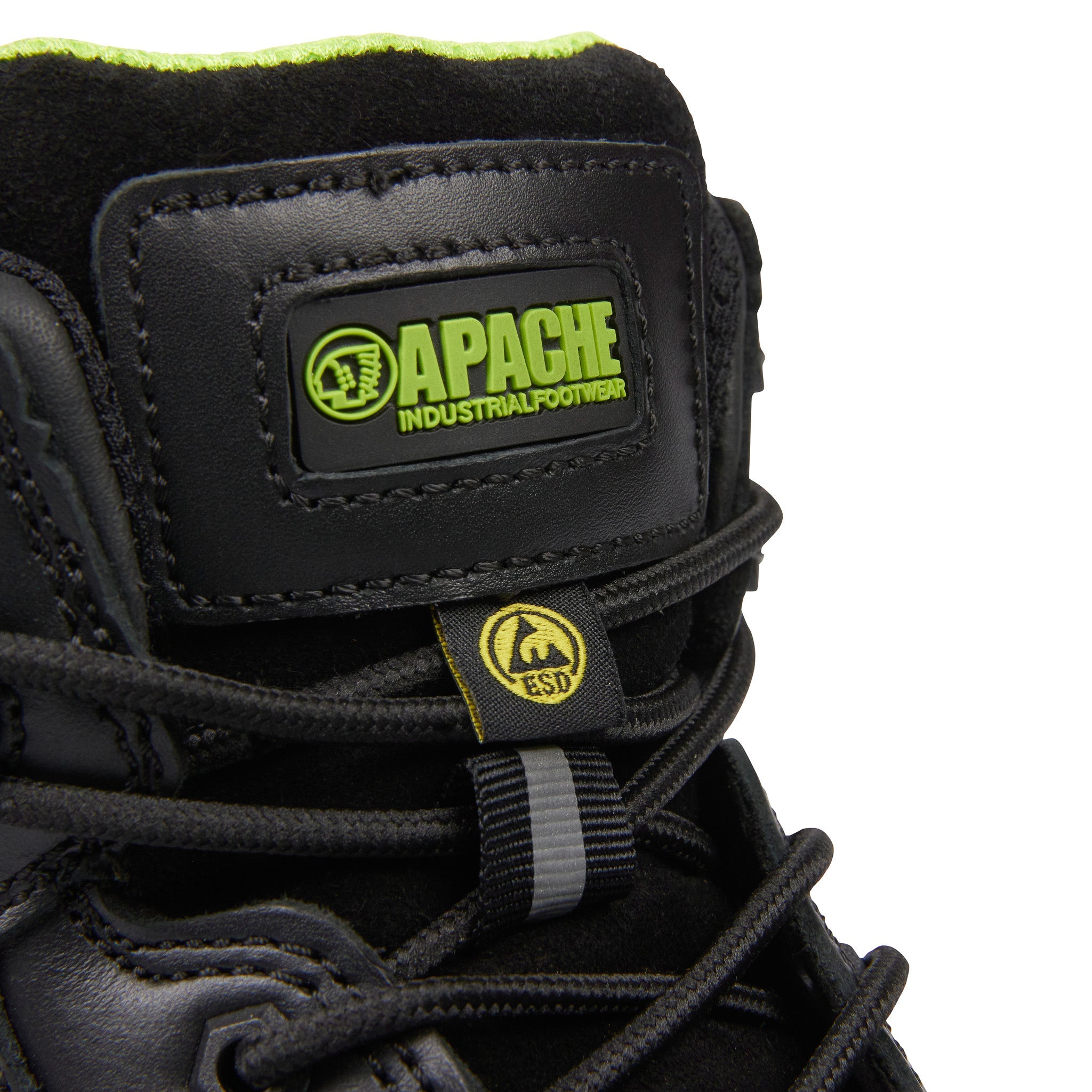 Apache - Black Waterproof ESD Safety Boot - GTS Outsole - - Customisable Boots