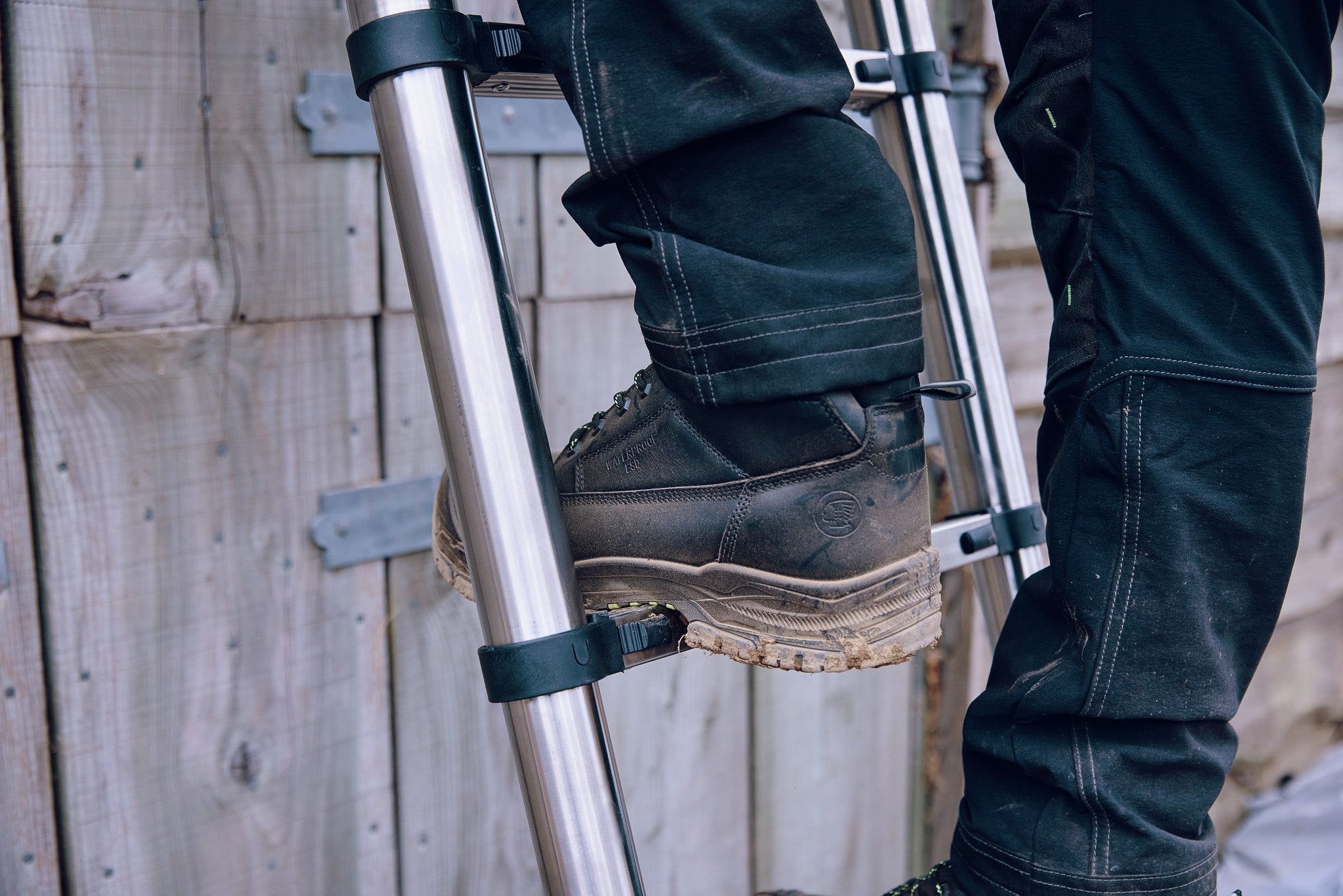 Apache - Black Waterproof ESD Safety Boot - GTS Outsole - - Customisable Boots
