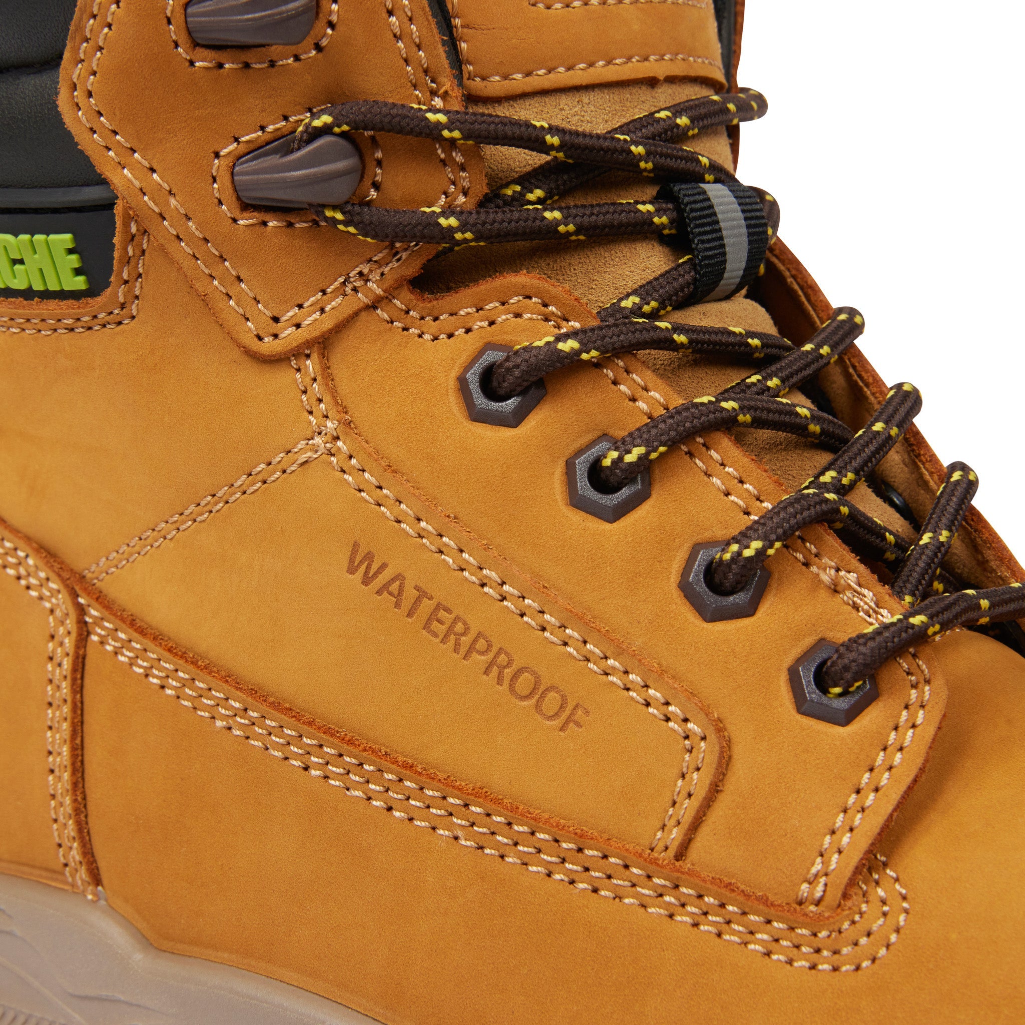 Apache - Wheat Waterproof Safety Boot - GTS Outsole - - Customisable Footwear