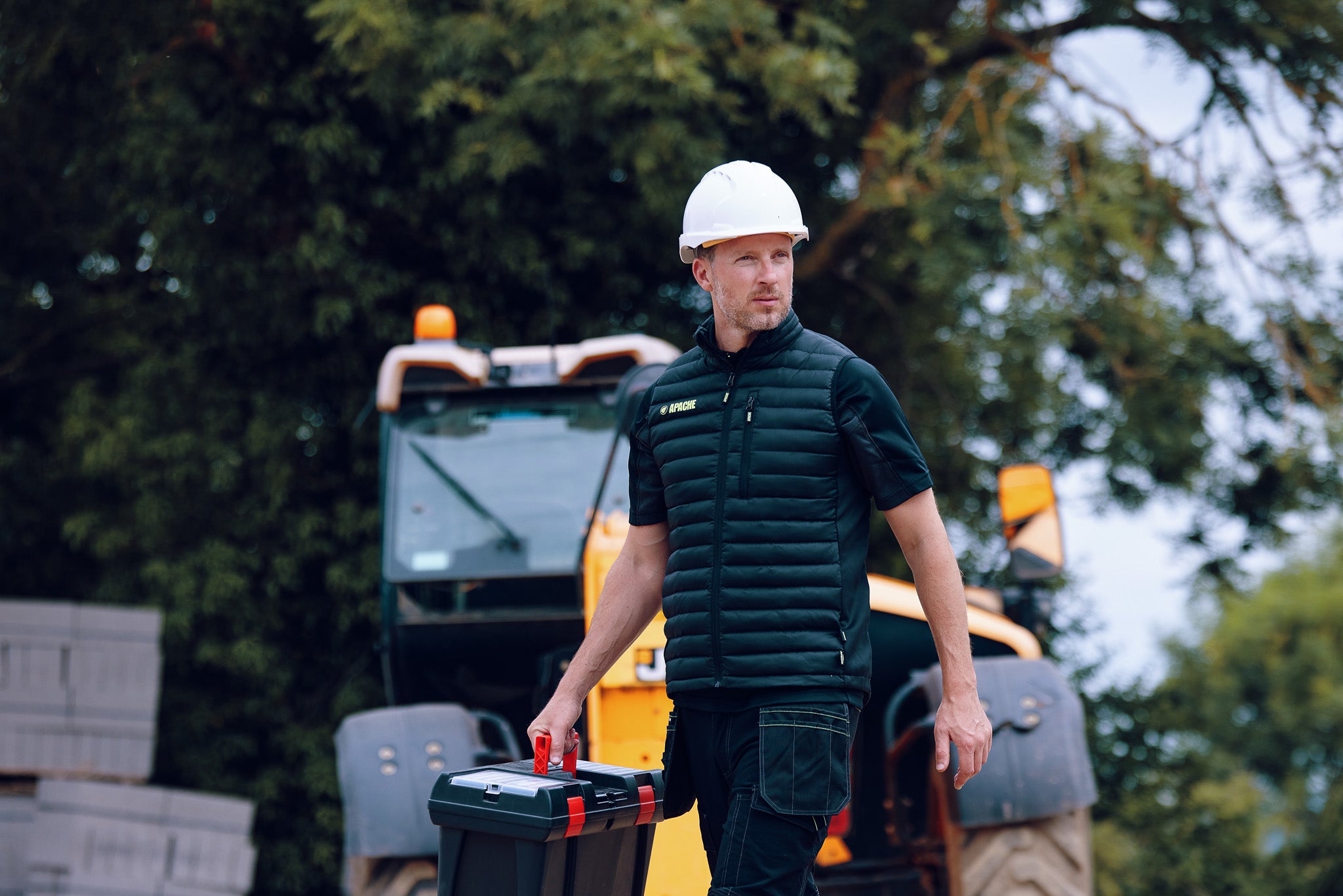 Apache - Picton Stretch Gilet with recycled polyester baffles - - Customisable Workwear