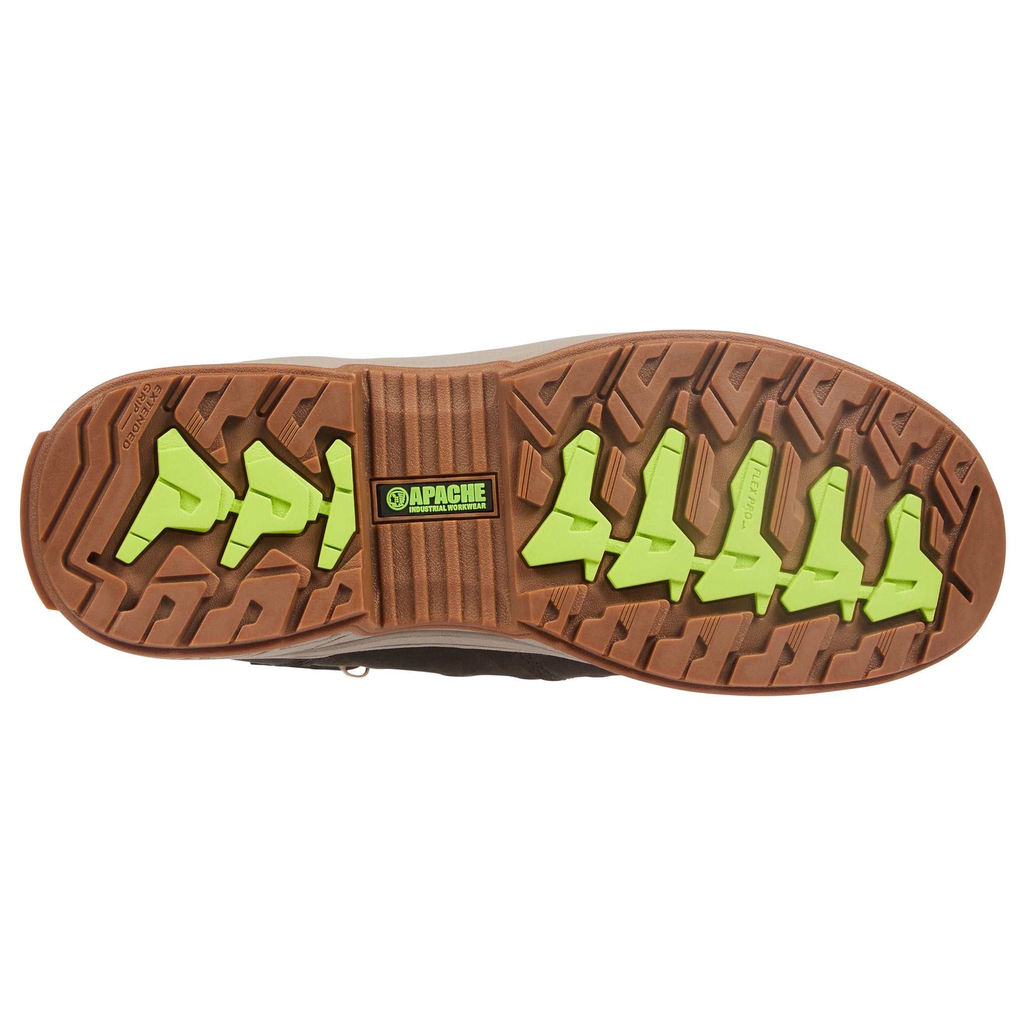 Apache - Brown Leather Waterproof Safety Boot - XTS Outsole - - Customisable Footwear