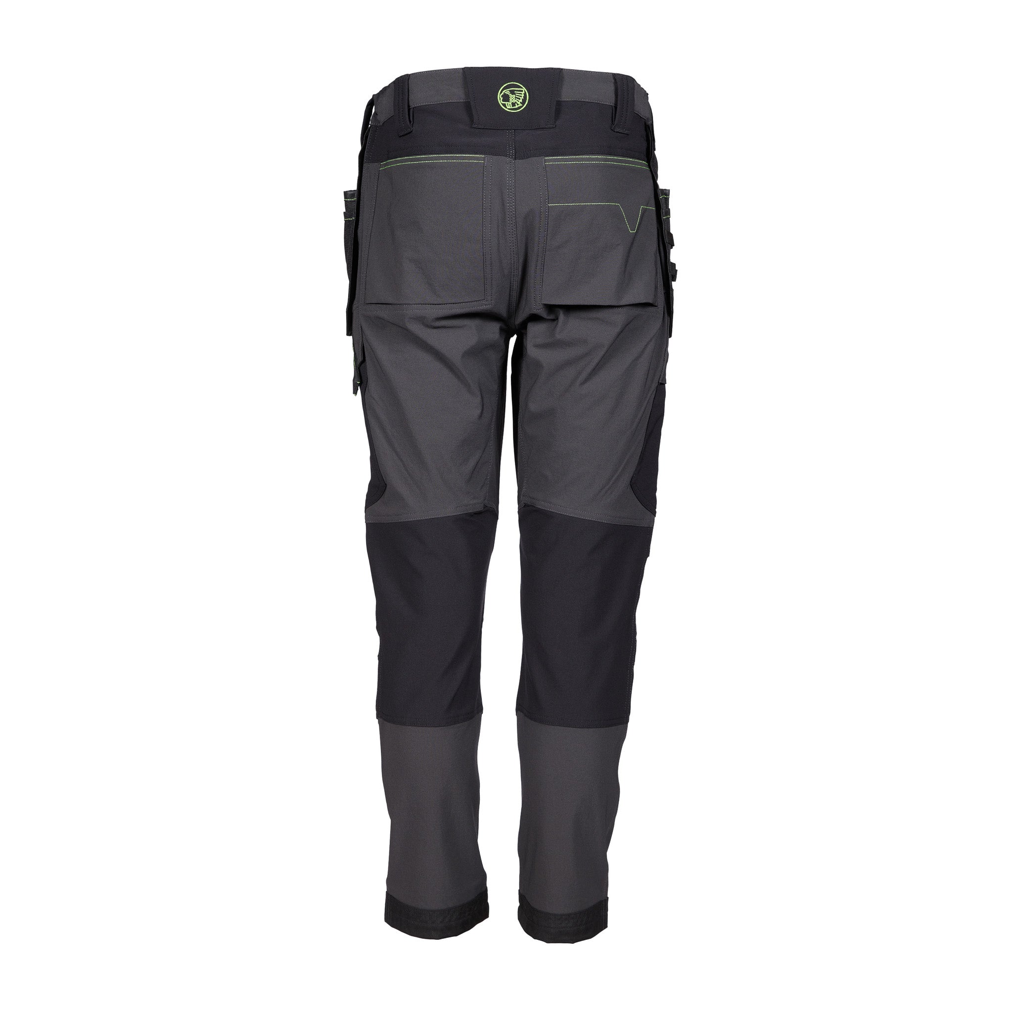 Apache - Calgary Grey / Black 4 way stretch trouser - - Customisable Workwear