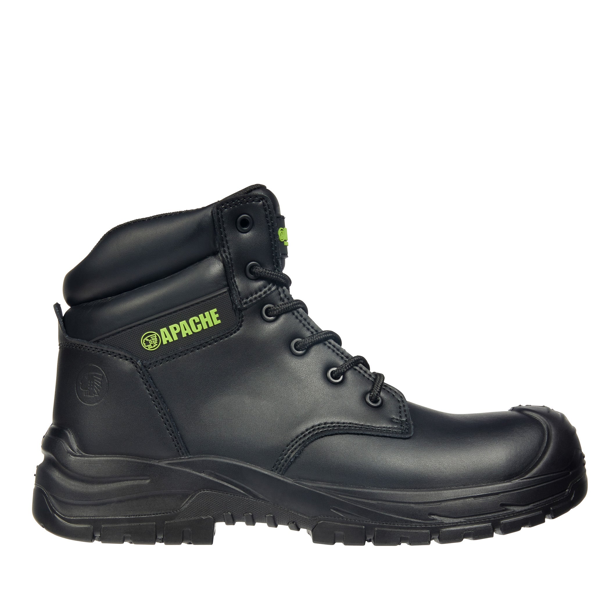 Apache - GRS Certified Recycled Leather Safety Boot - - Customisable Footwear
