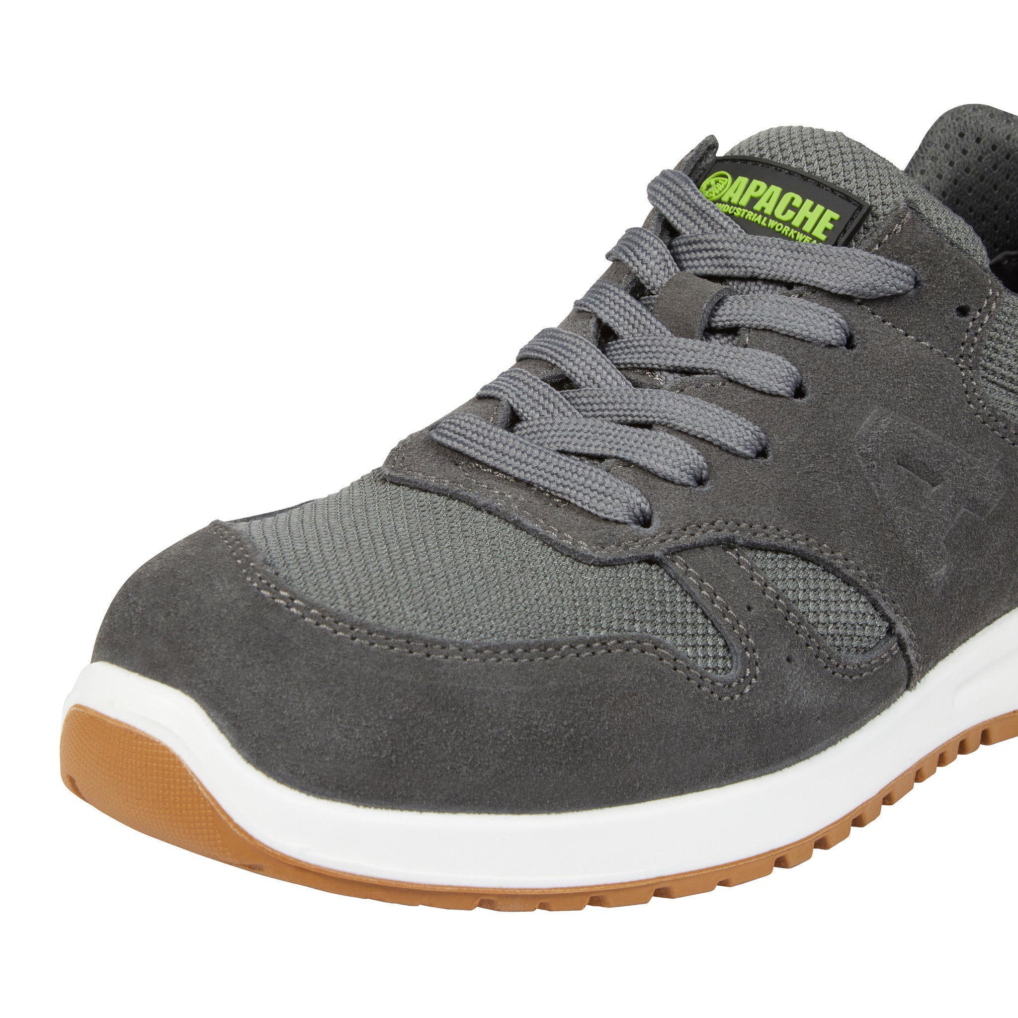 Apache - Apache Winnipeg Suede Safety Trainer - - Customisable Footwear
