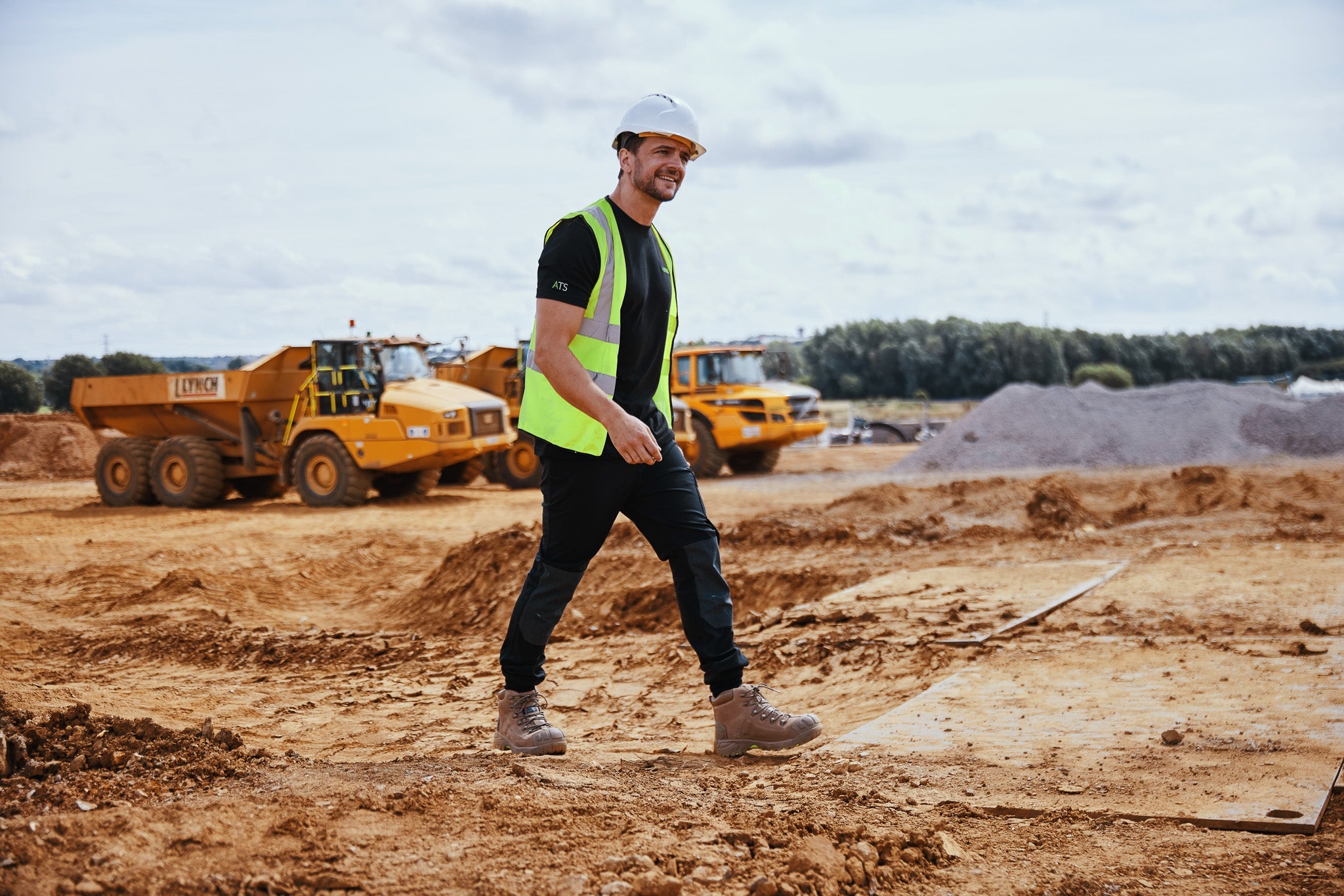 Apache - Mercury Non-Metallic Waterproof Safety Boot - Stone - - Customisable Footwear