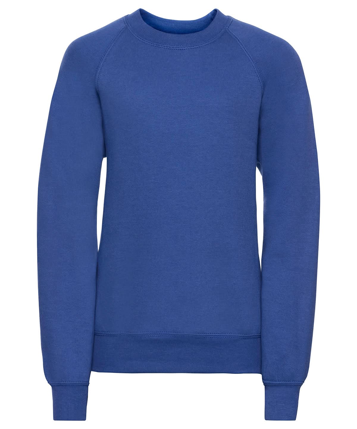 Russell Europe Kids raglan sleeve sweatshirt 7620B - Bright Royal - Customisable Sweatshirts