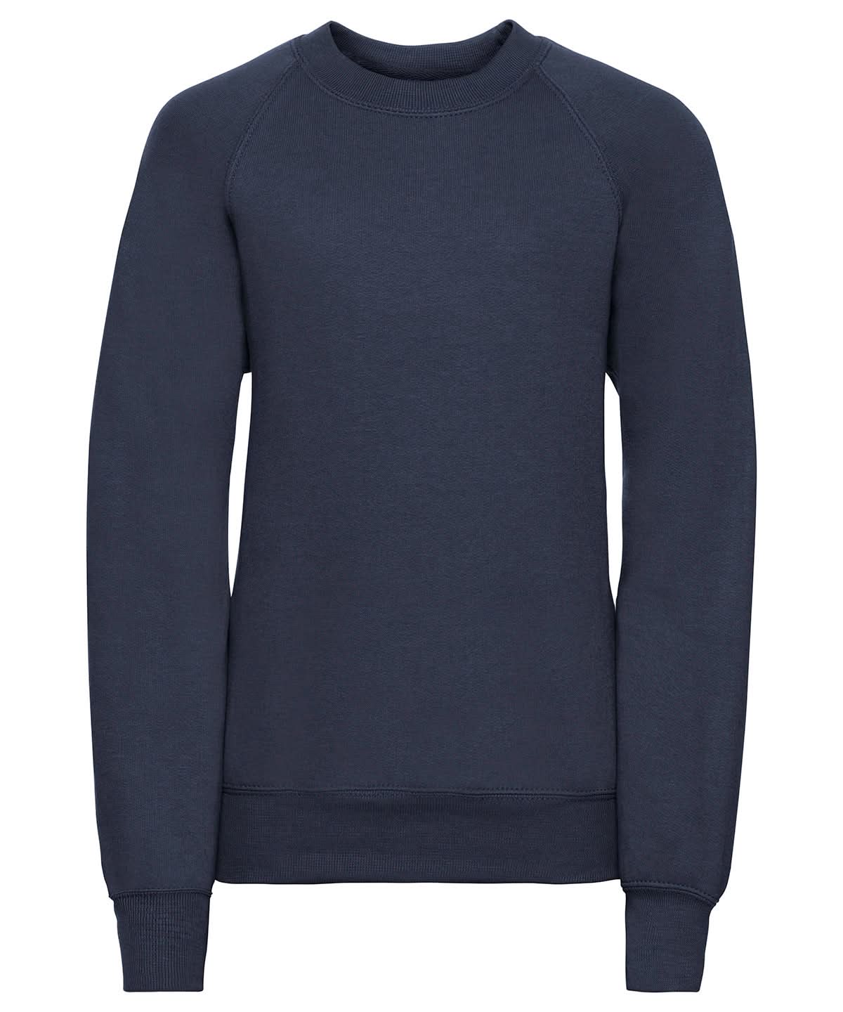 Russell Europe Kids raglan sleeve sweatshirt 7620B - French Navy - Customisable Sweatshirts