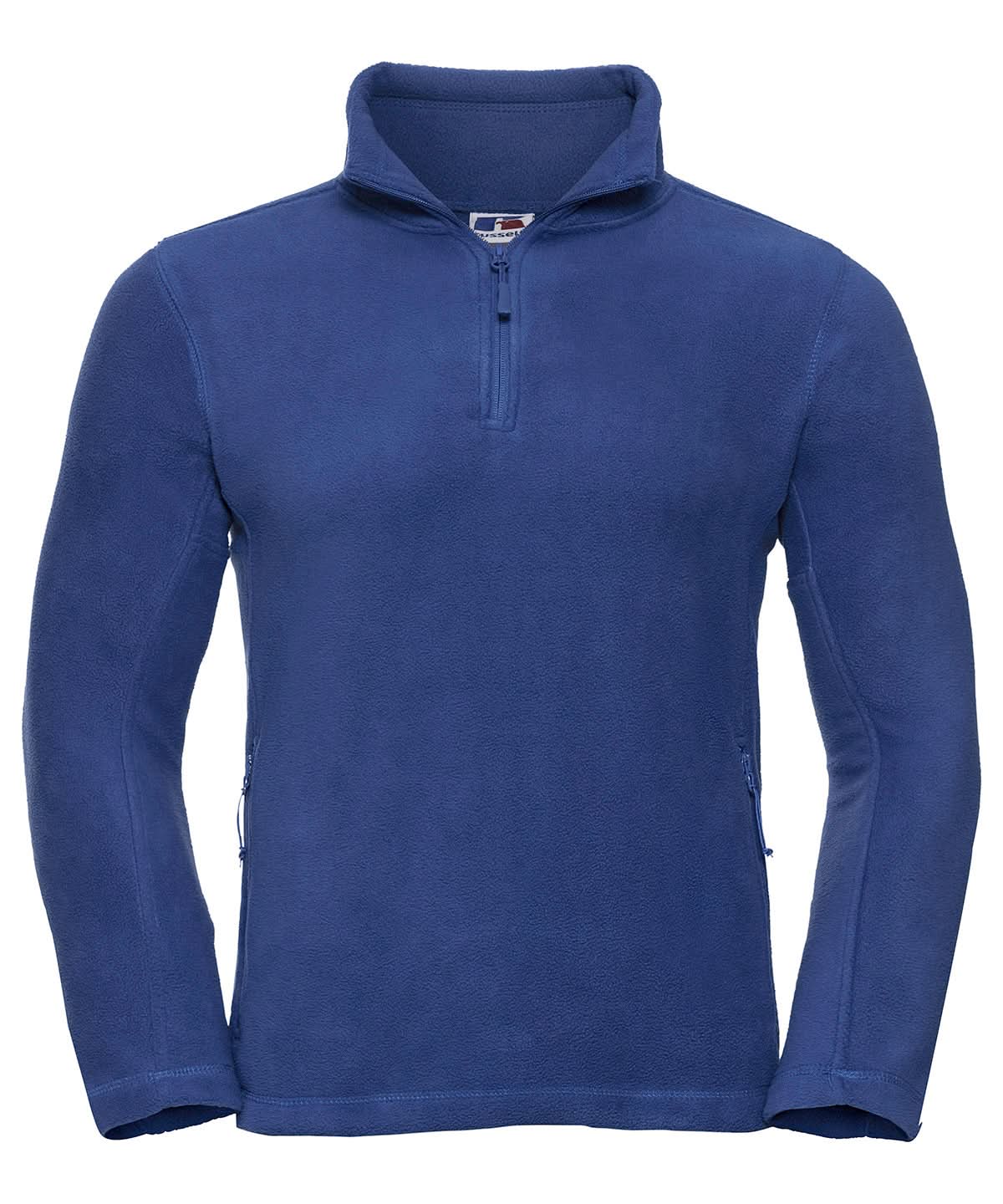 Russell Europe zip outdoor fleece 8740M - Bright Royal - Customisable Fleece